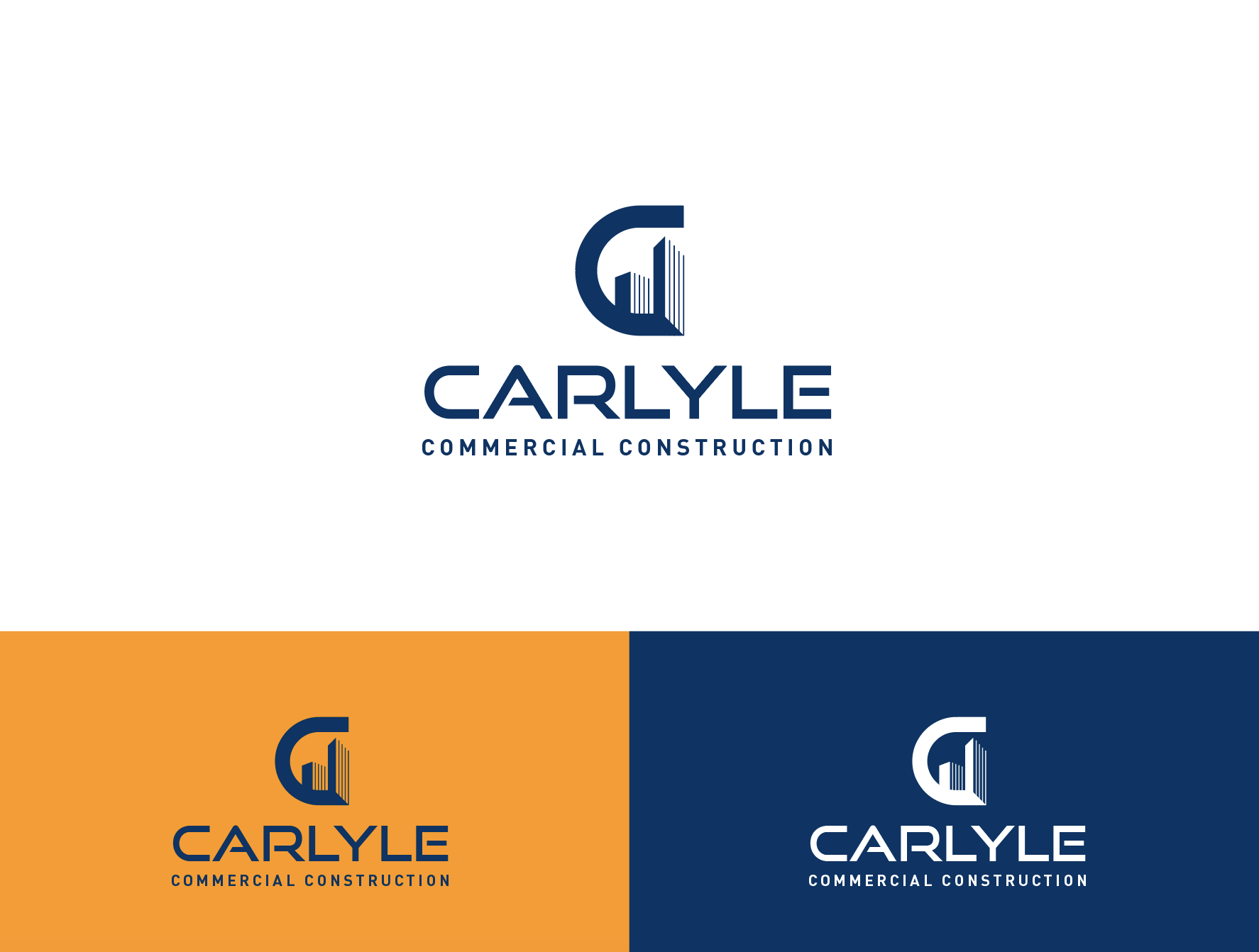 Logo Design by wonderland for Carlyle Commercial Construction | Design #26589878