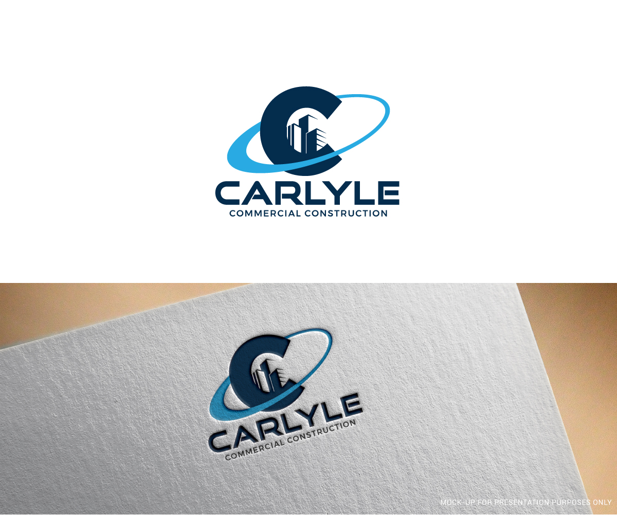Logo Design by kimcam for Carlyle Commercial Construction | Design #26637843