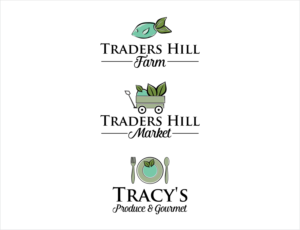 Traders Hill Farm, Traders Hill Market, Tracy's Produce & Gourmet | Design de Logo par BNdesigner