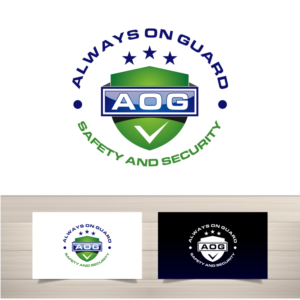 Always On Guard Safety and Security | Logo Design by south door