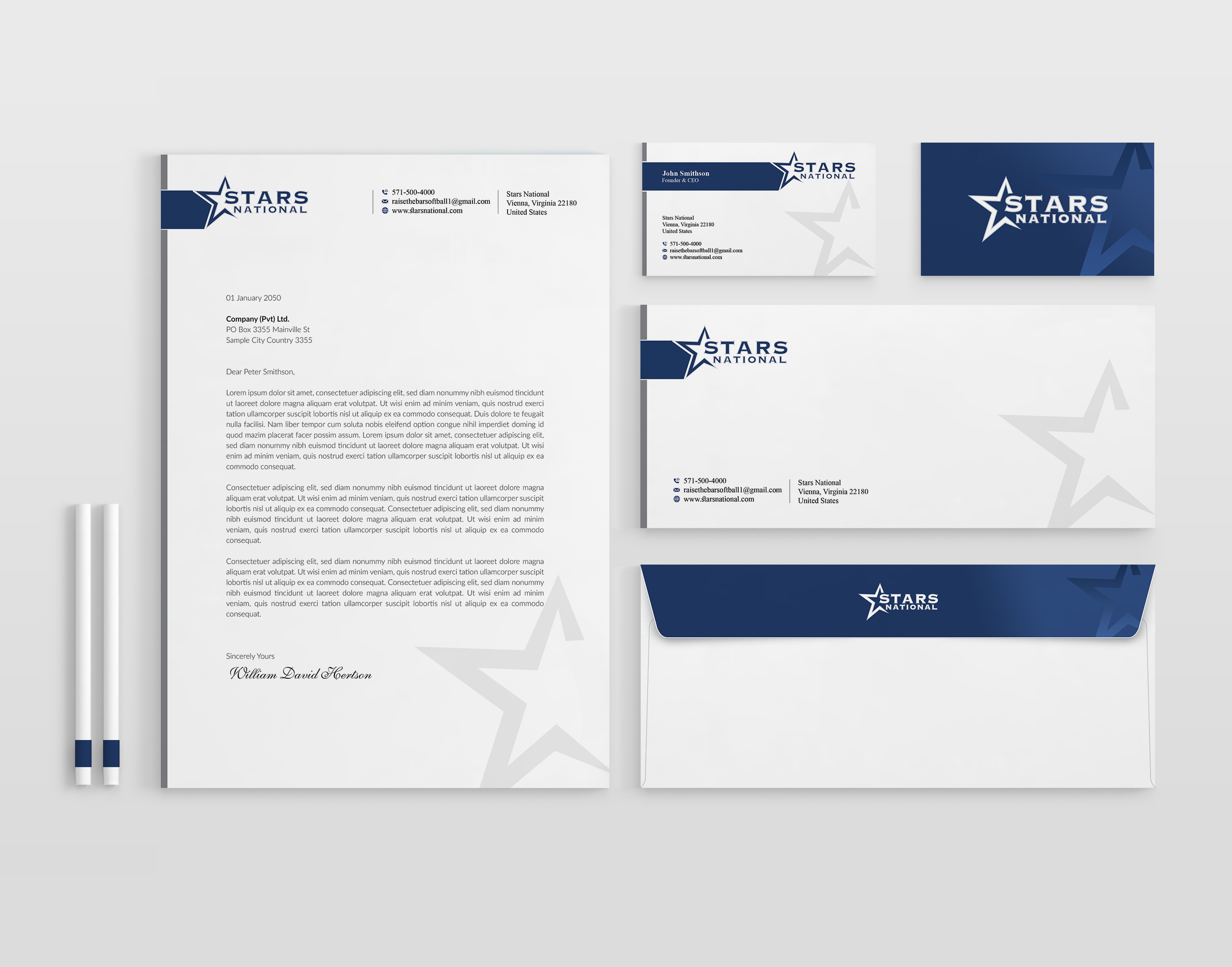 Stationery Design by OxonoArt for this project | Design #26603168