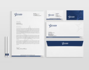 Stars National | Stationery Design by Pinar®