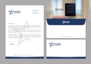 Stars National | Stationery Design by chandrayaan.creative