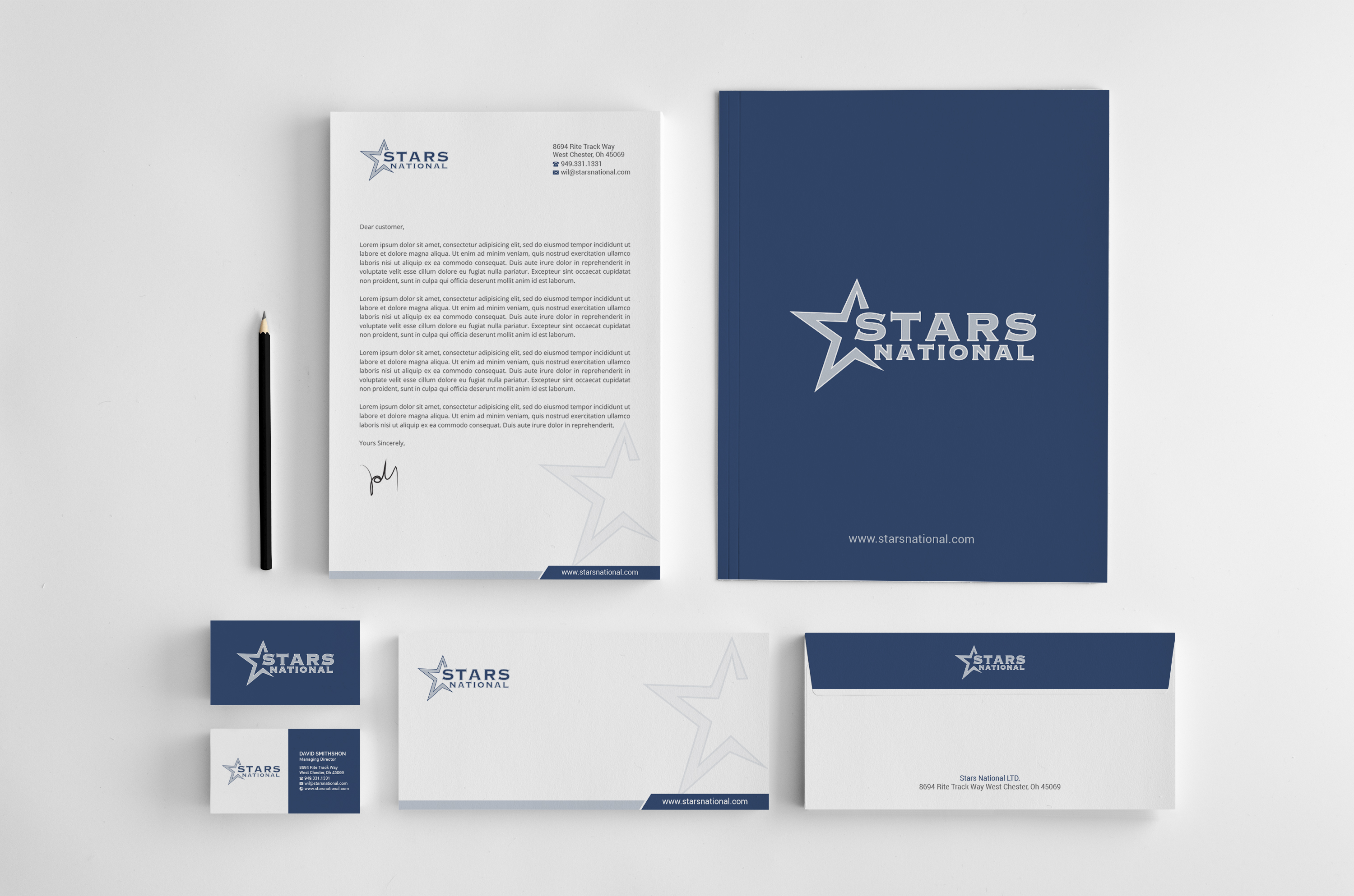 Stationery Design by R.design for this project | Design #26598802