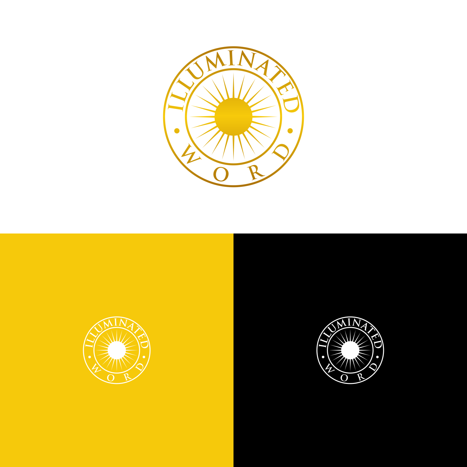 Logo Design by mr.yasmine for Illuminated Word | Design #26590354