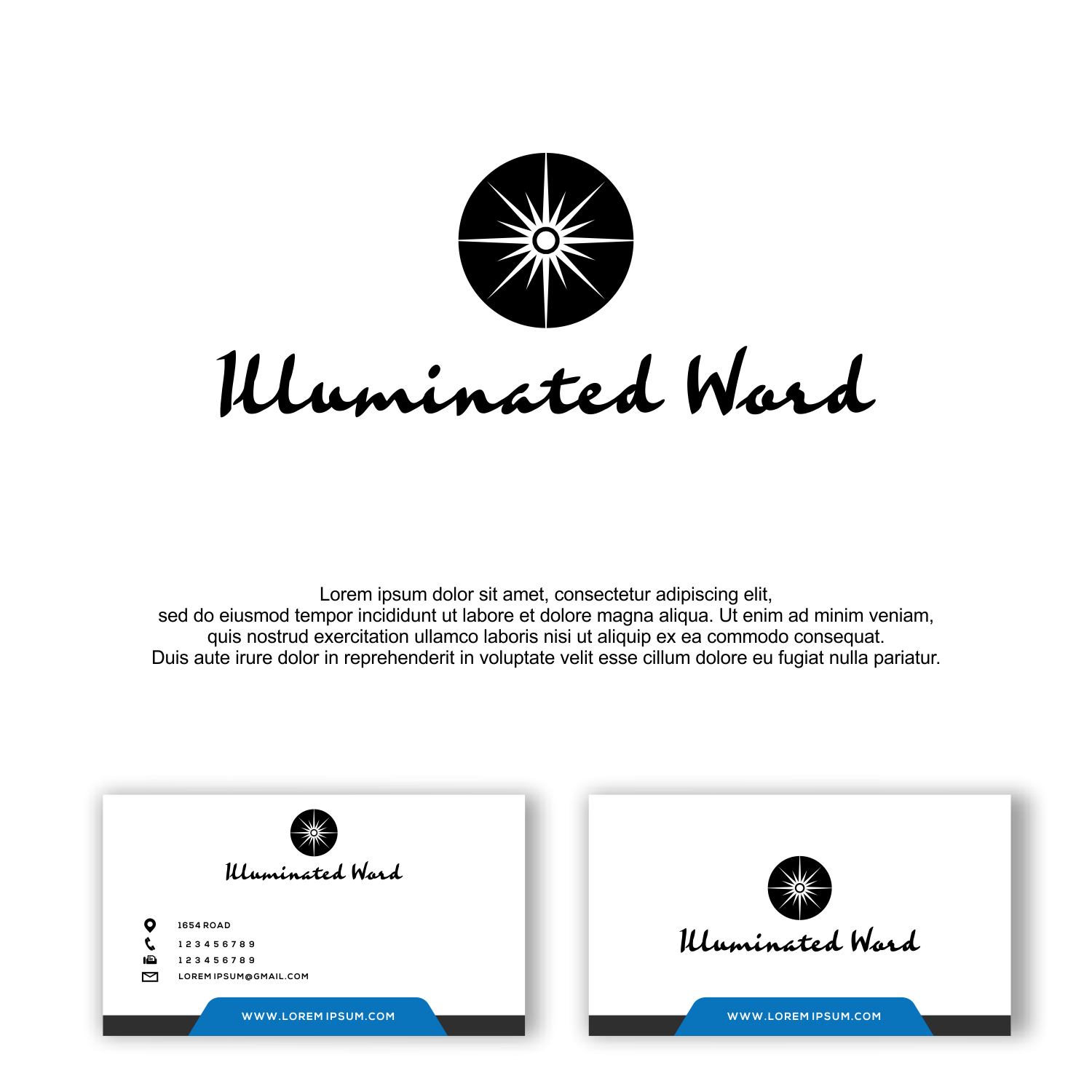 Logo Design by I Design12 for Illuminated Word | Design #26599793