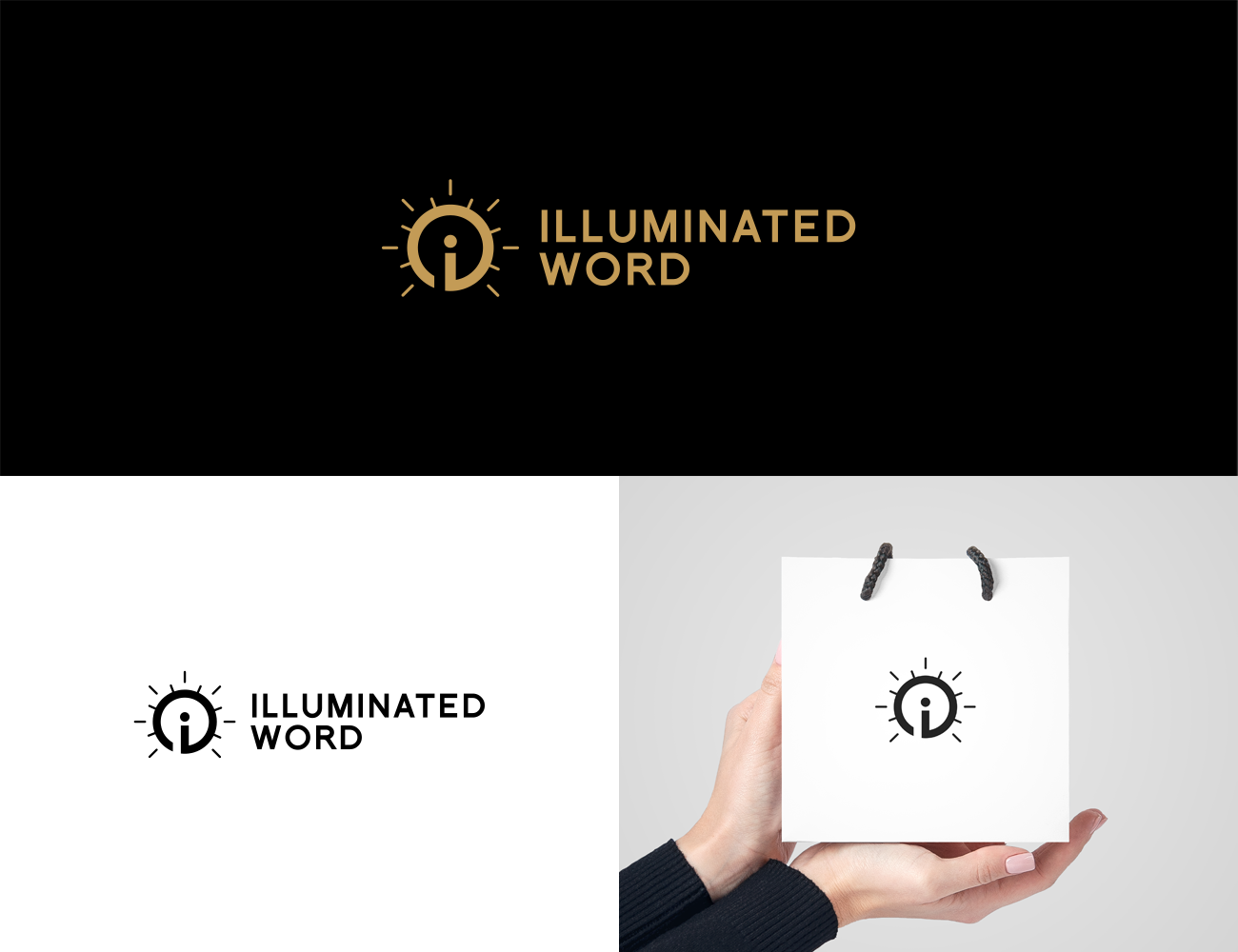 Logo Design by E.G for Illuminated Word | Design #26624003