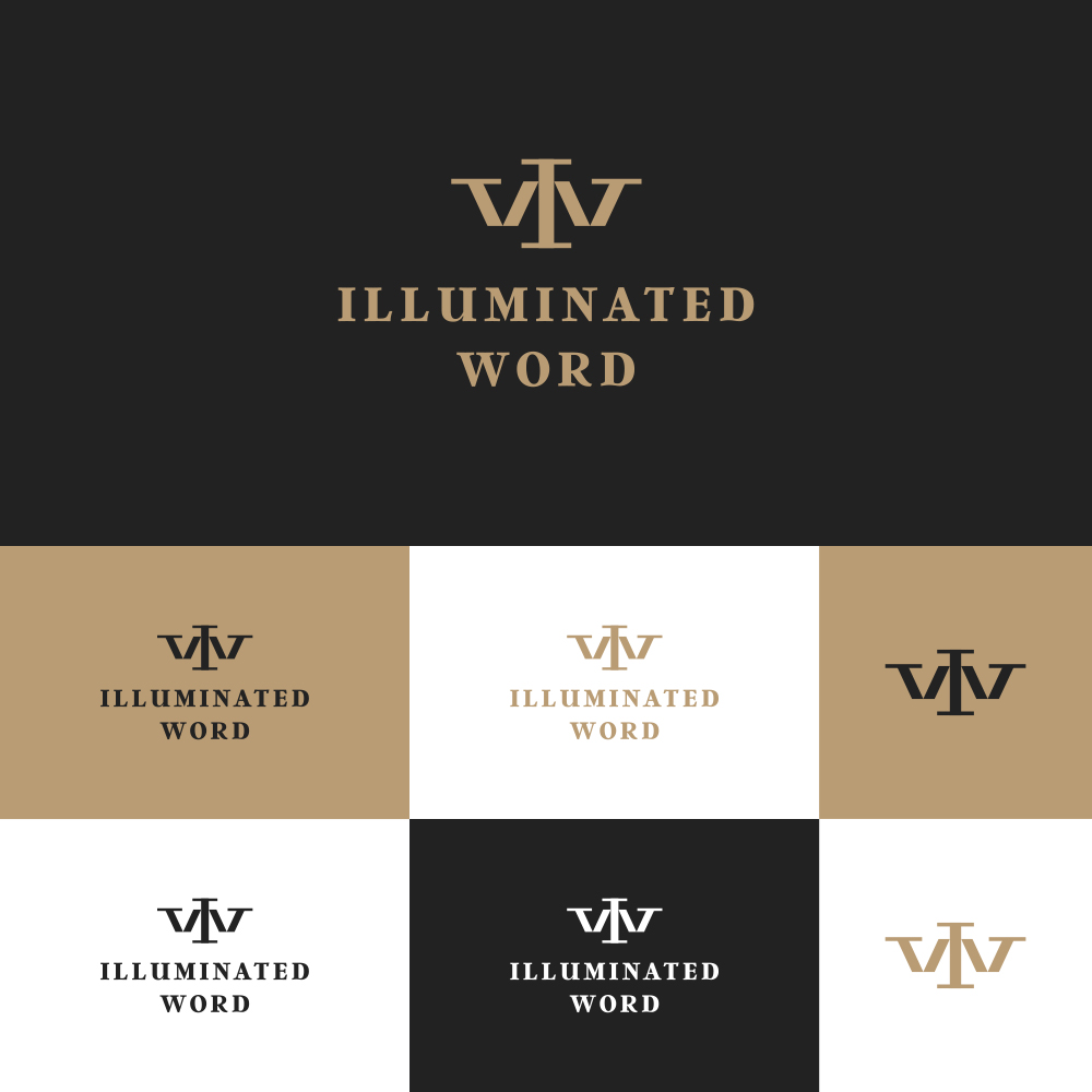 Logo Design by Decos Studio for Illuminated Word | Design #26627264