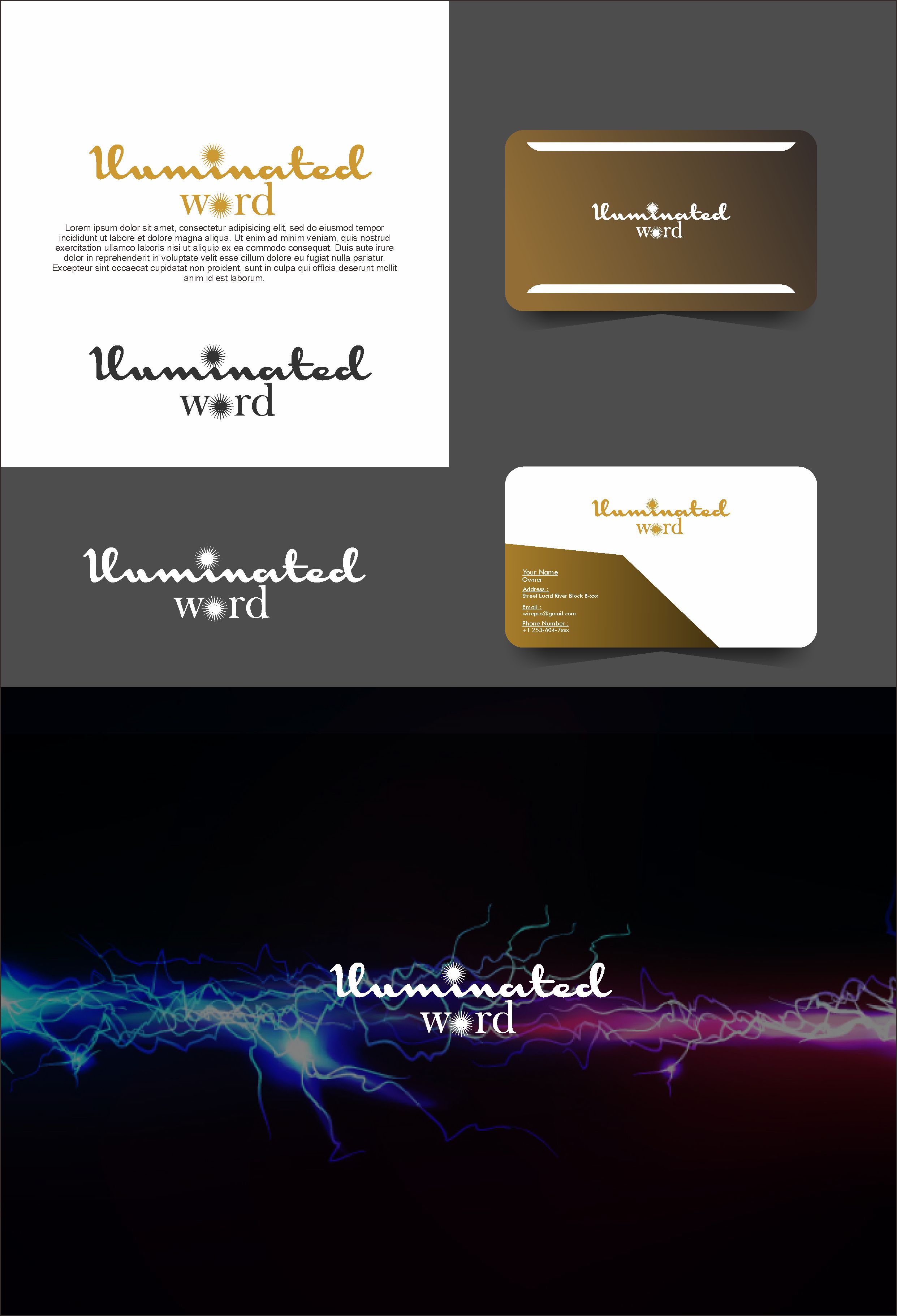 Design de Logo par Dickythx16 pour Illuminated Word | Design #26590405