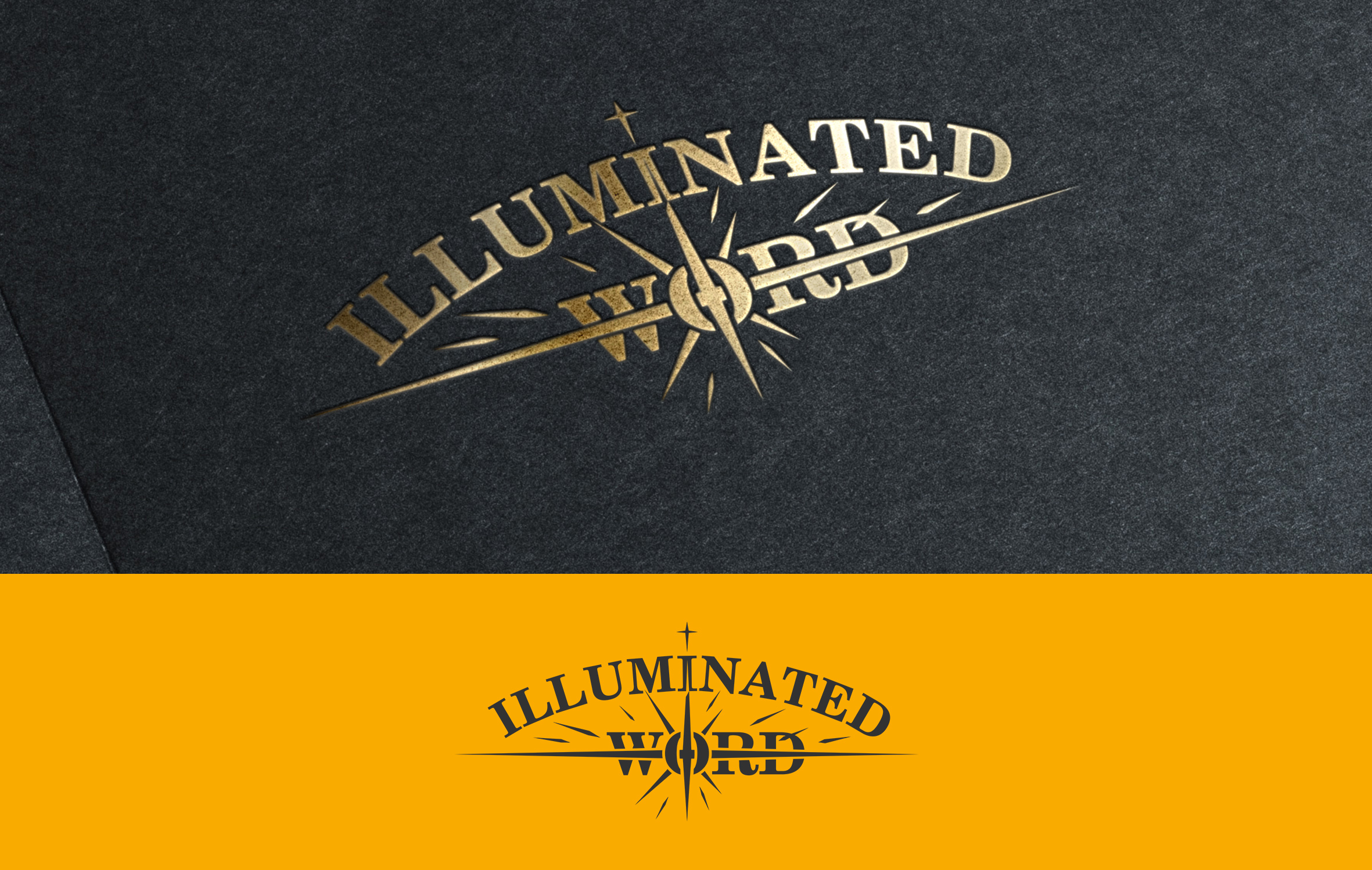 Logo Design by Olgert for Illuminated Word | Design #26628542