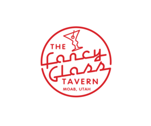 The Fancy Glass Tavern  /   MOAB, UTAH | Diseño de Logo por Buck Tornado