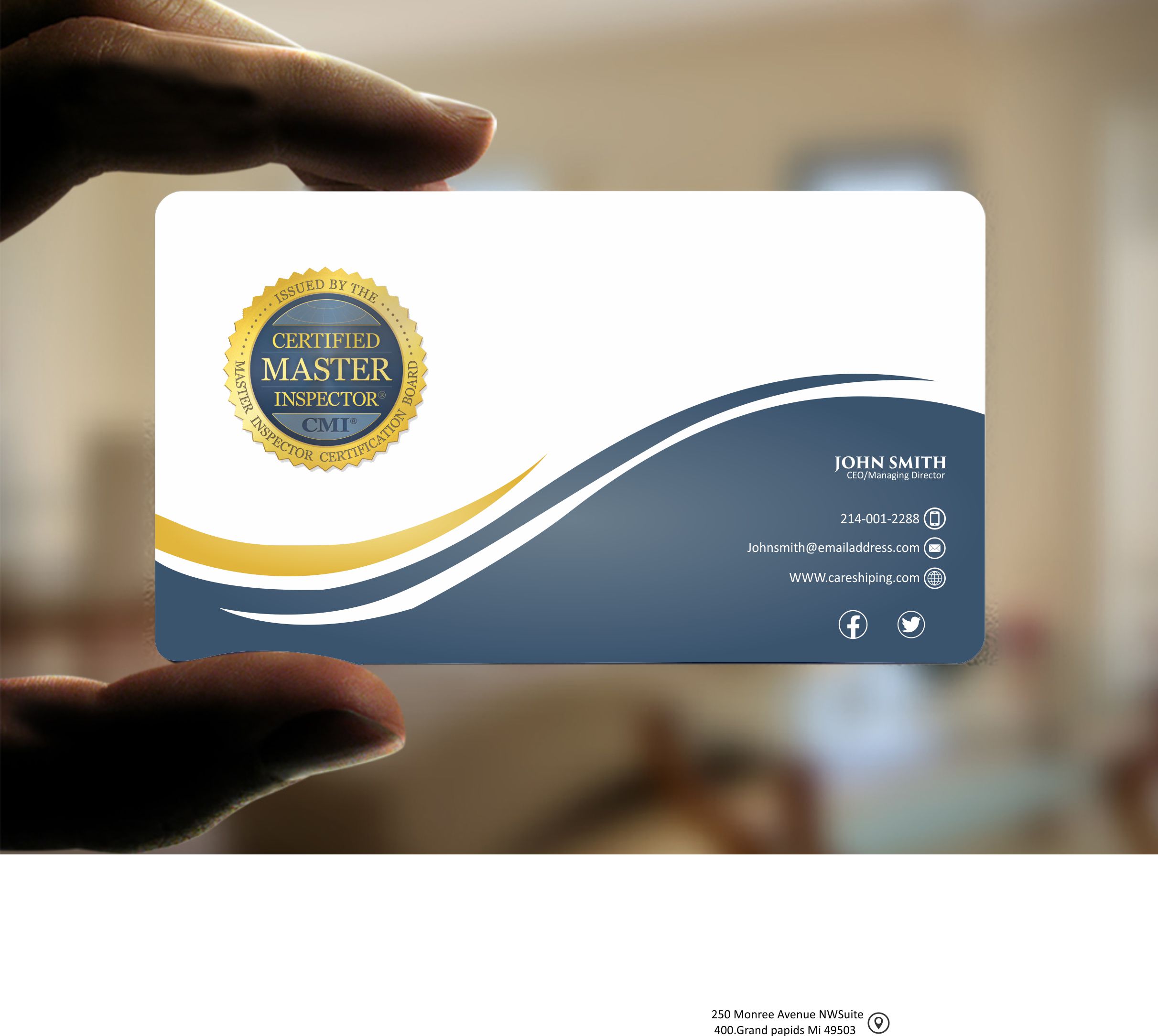 Business Card Design by Crea8iveMind for this project | Design #26600792