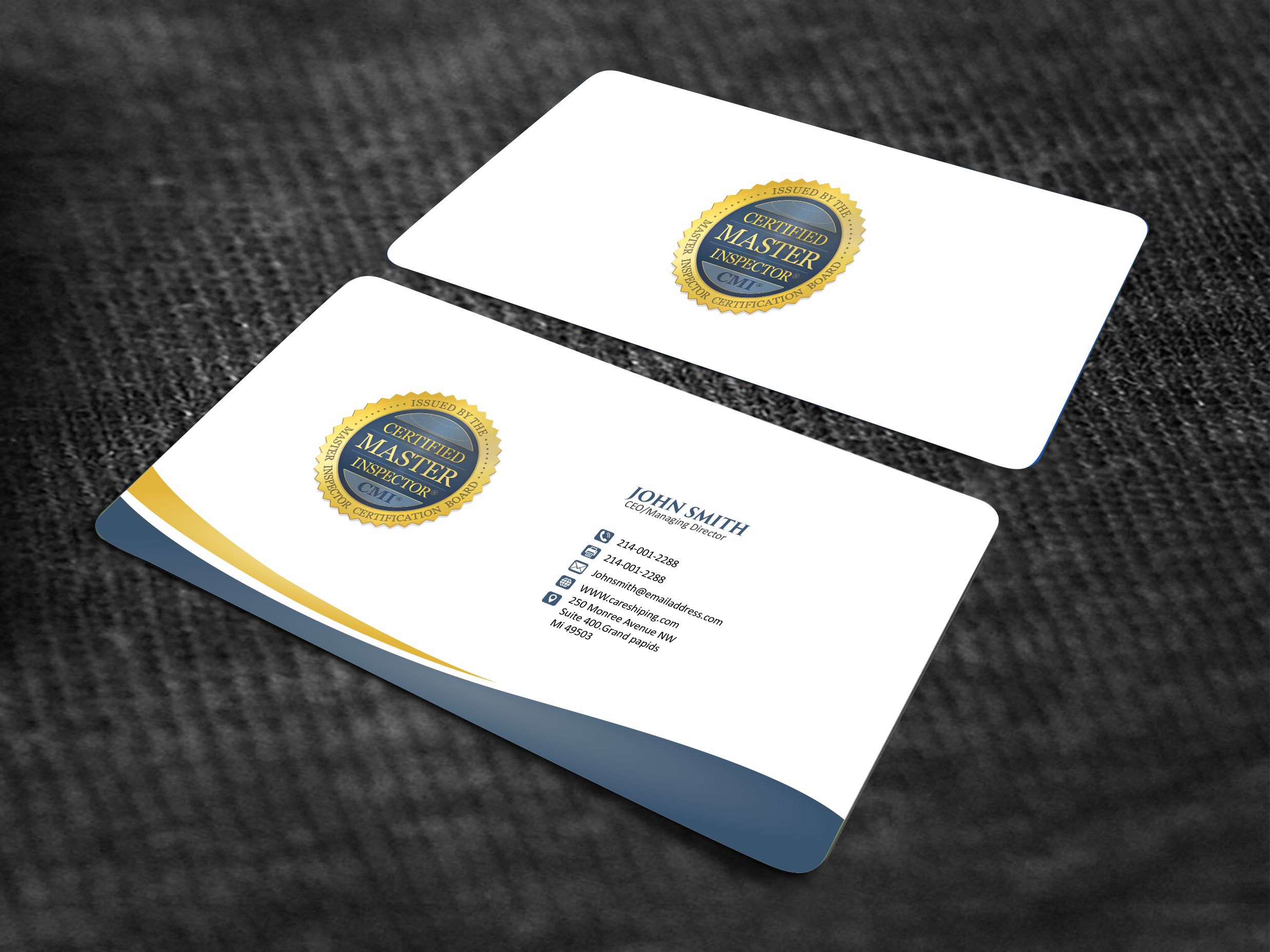 Business Card Design by Crea8iveMind for this project | Design #26600800