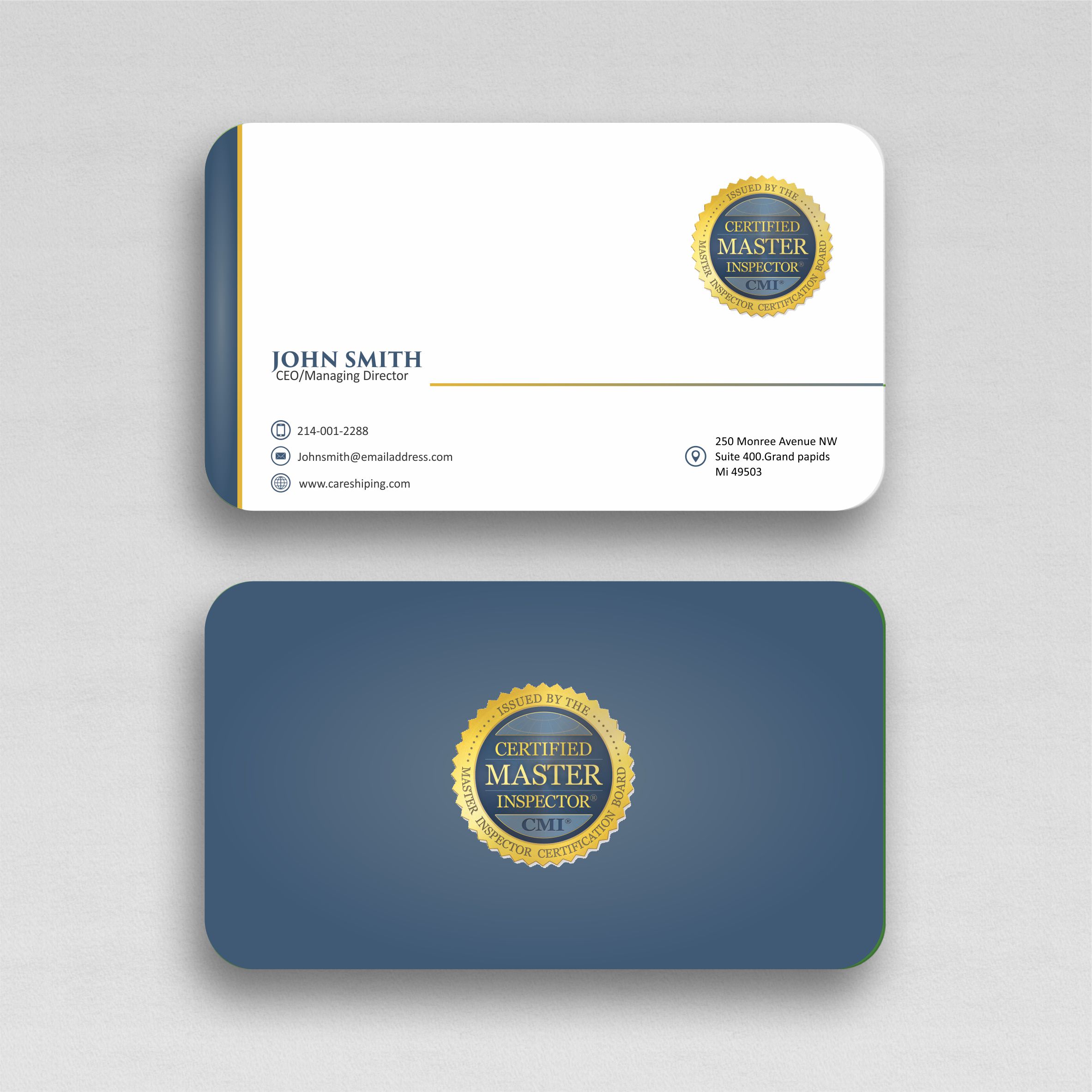Business Card Design by Crea8iveMind for this project | Design #26600803