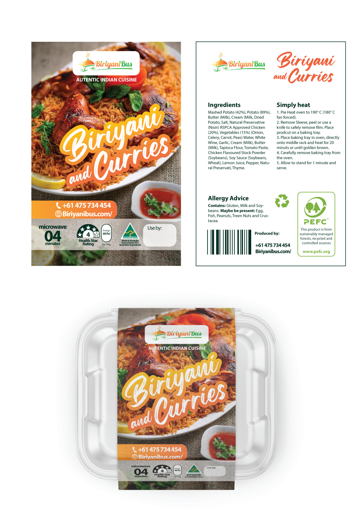 Graphic Design by Sergio Coelho for Kamala's kitchen | Design #26617843
