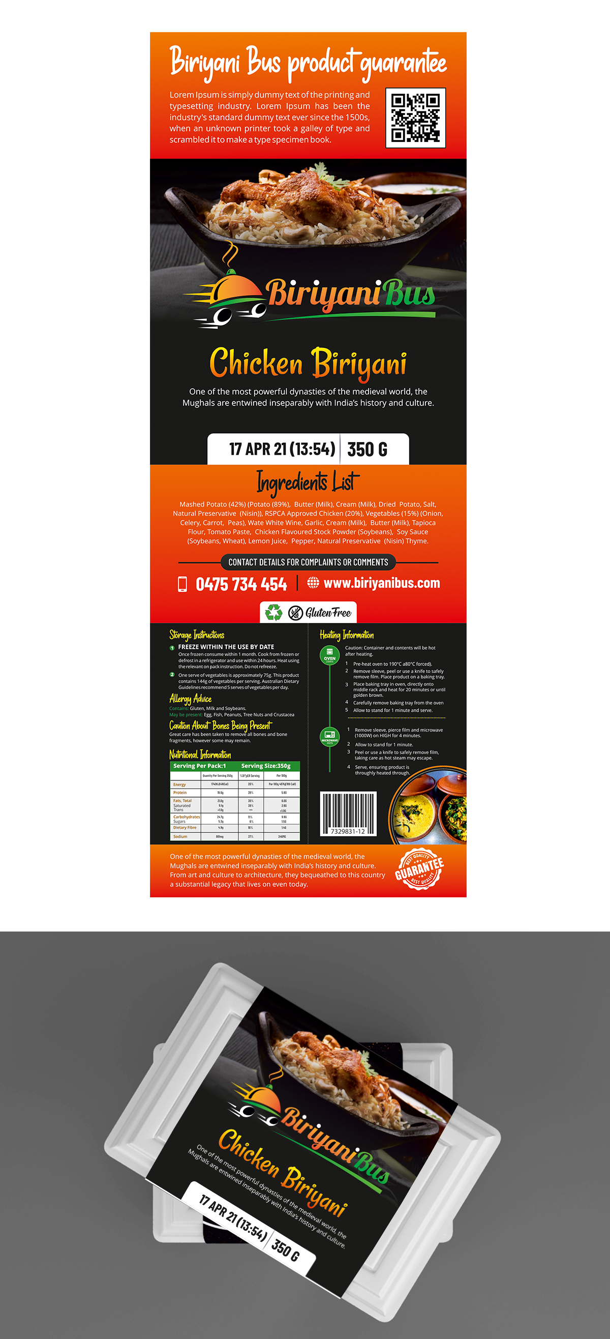 Graphic Design by ecorokerz for Kamala's kitchen | Design #26638437