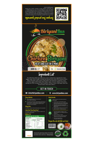Graphic Design by ecorokerz for Kamala's kitchen | Design: #26754085