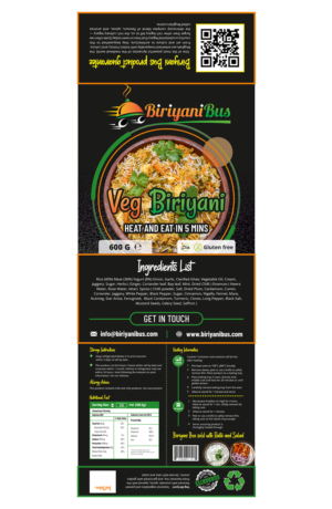 Graphic Design by ecorokerz for Kamala's kitchen | Design: #26754265
