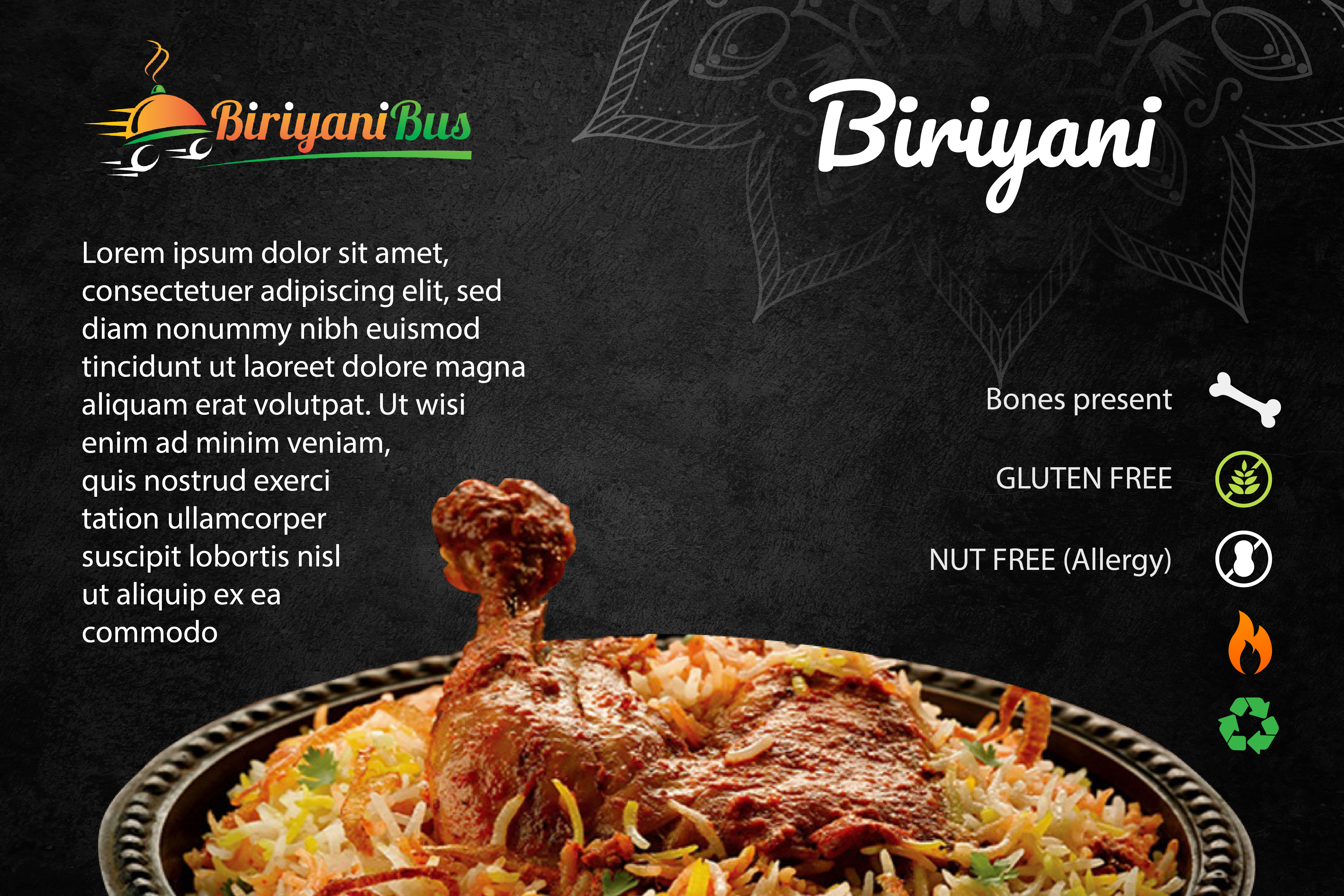 Graphic Design by Azmat-ullah for Kamala's kitchen | Design #26629796