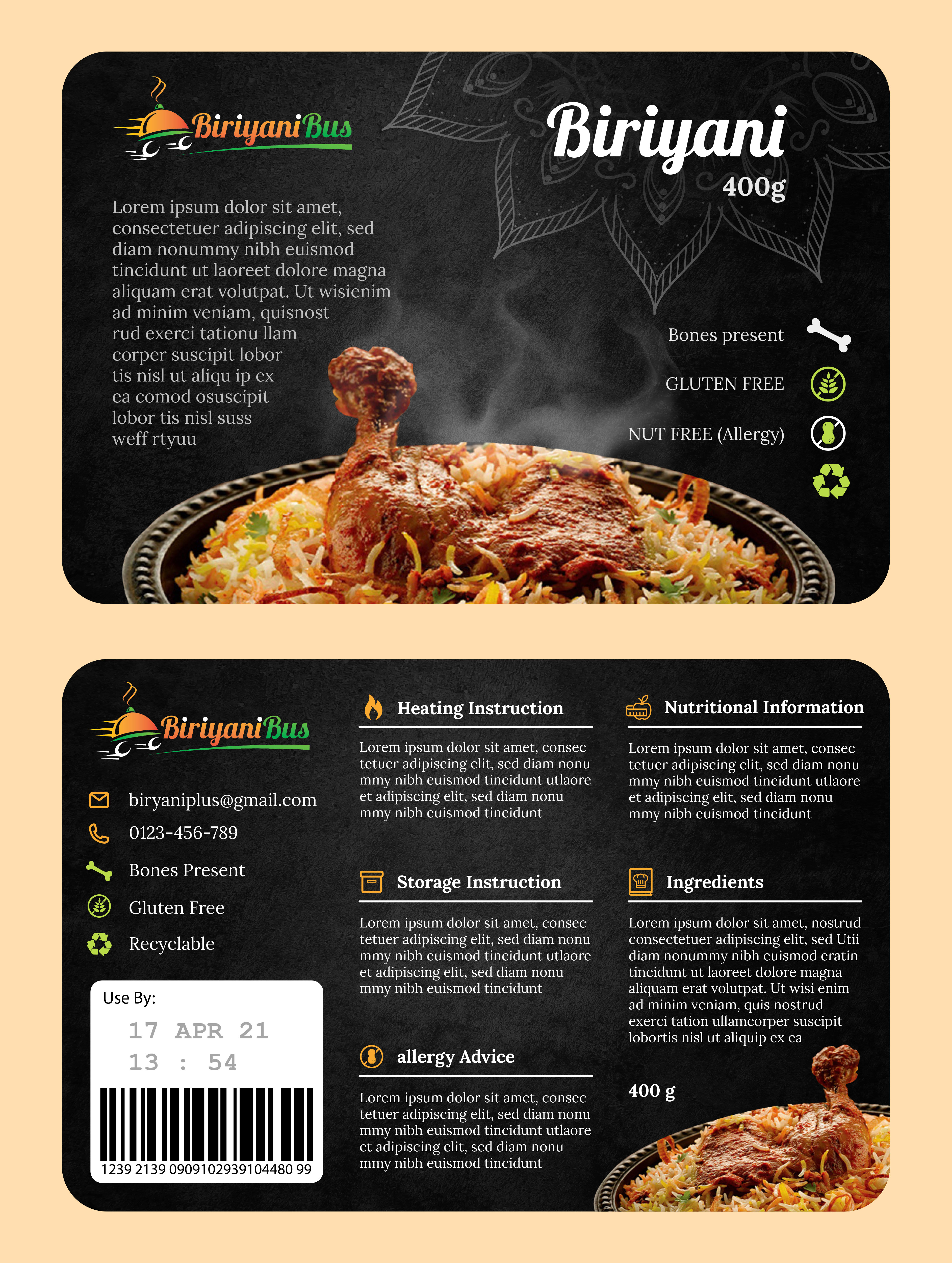 Graphic Design by Azmat-ullah for Kamala's kitchen | Design #26631310