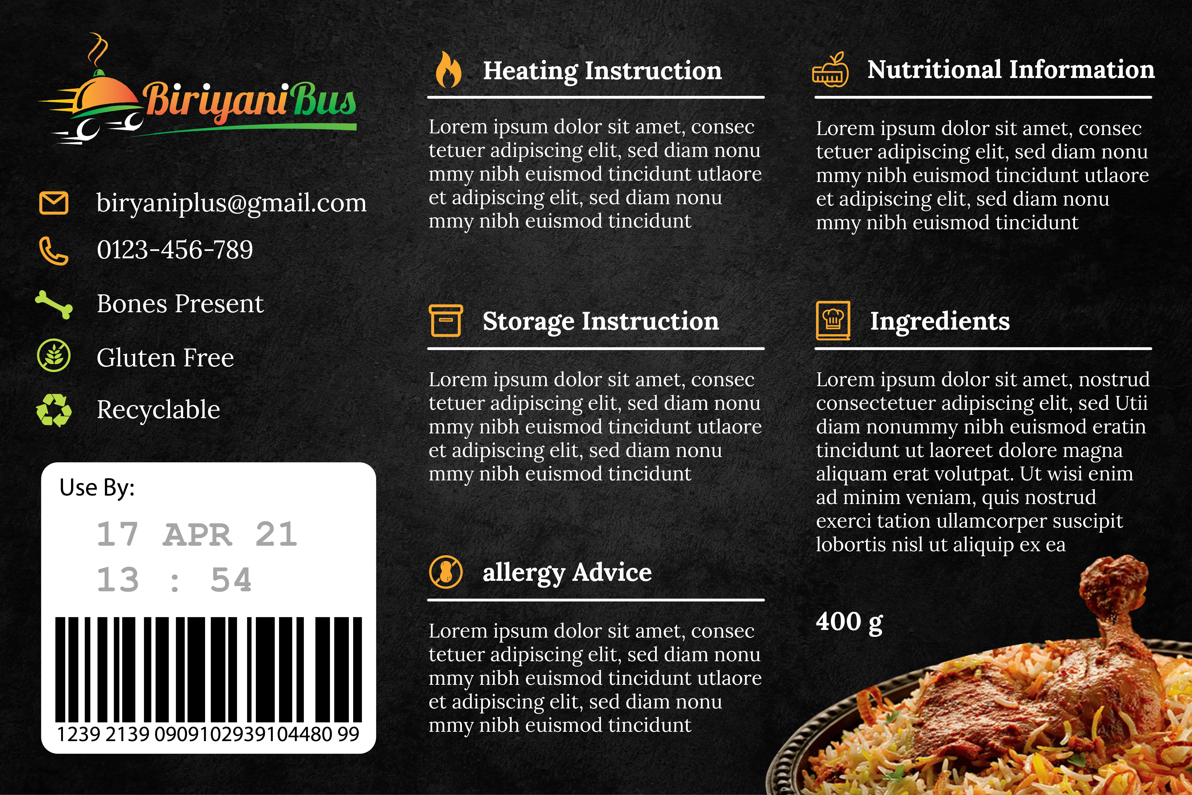 Graphic Design by Azmat-ullah for Kamala's kitchen | Design #26631311