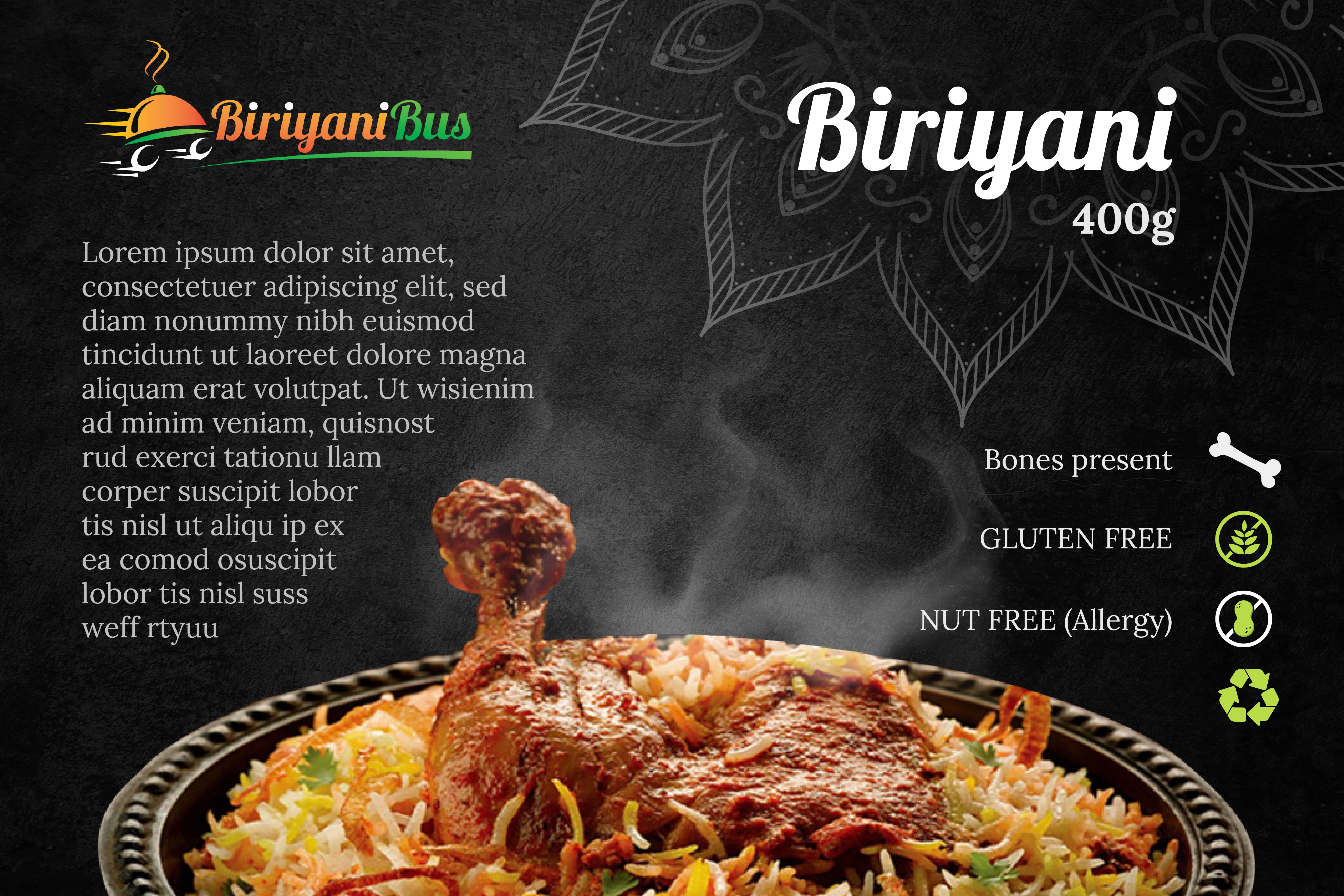 Graphic Design by Azmat-ullah for Kamala's kitchen | Design #26631312