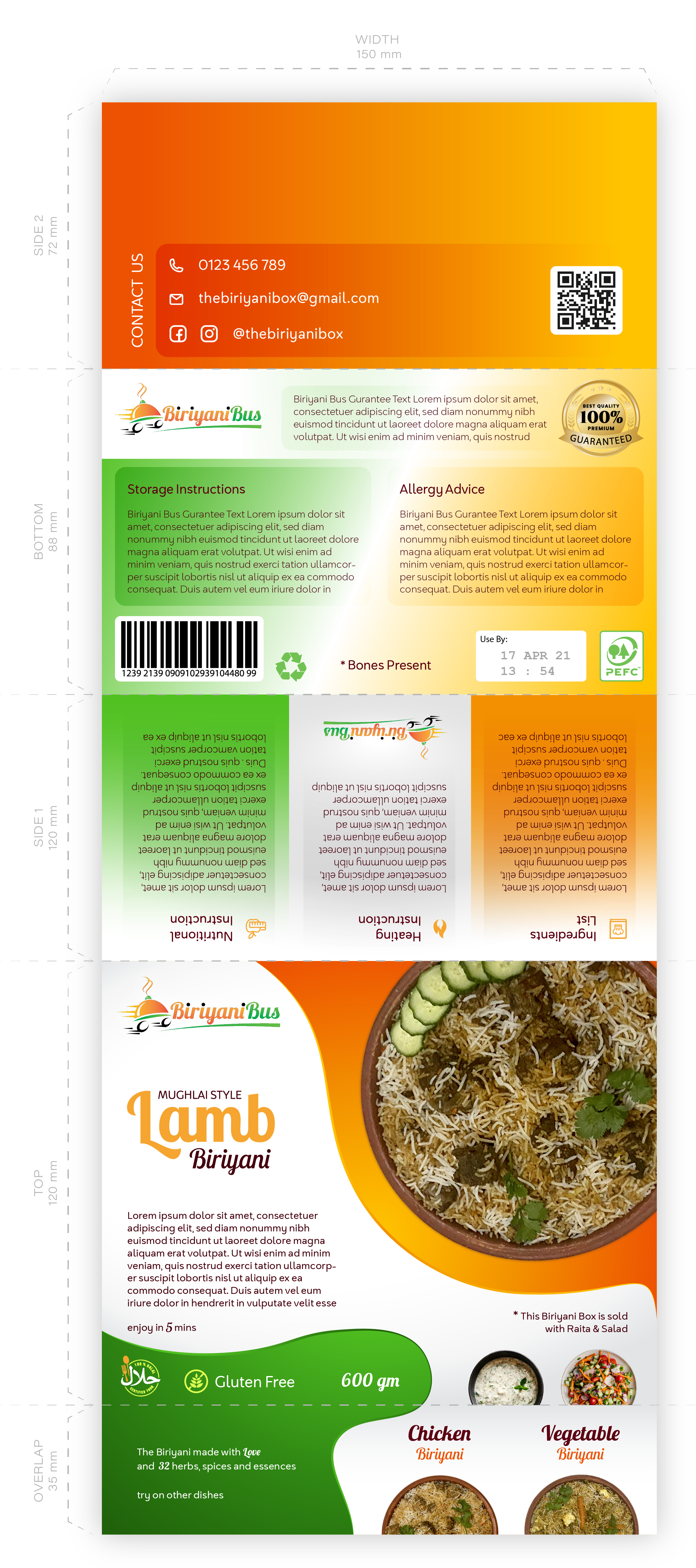 Graphic Design by Azmat-ullah for Kamala's kitchen | Design #26662466