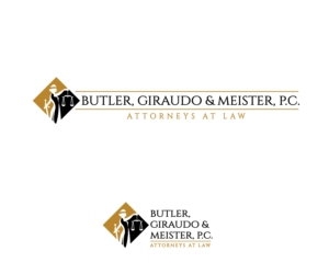 Butler, Giraudo & Meister, P.C.       Attorneys at Law | Design de Logo par renderman