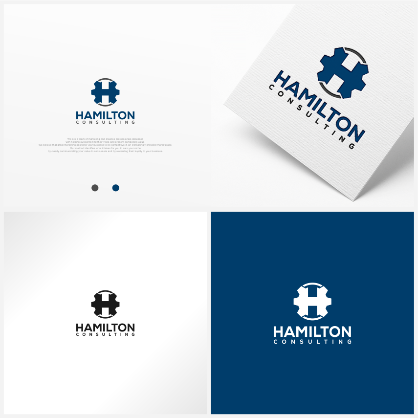 Logo Design by vintana for Hamilton Consulting | Design #26592274
