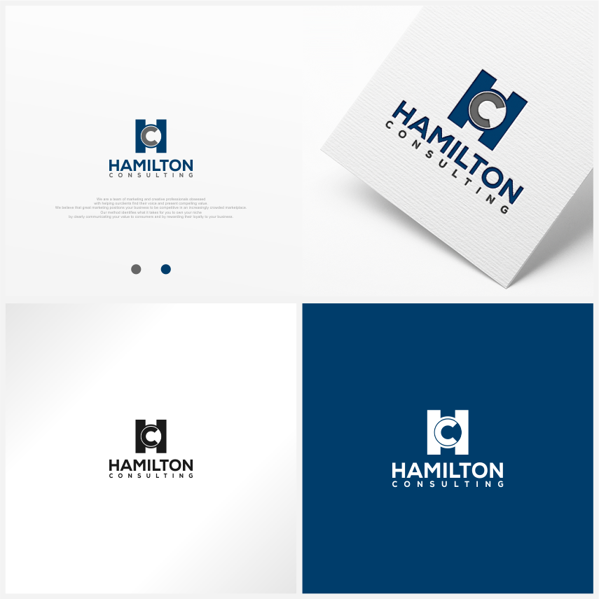 Logo Design by vintana for Hamilton Consulting | Design #26592346