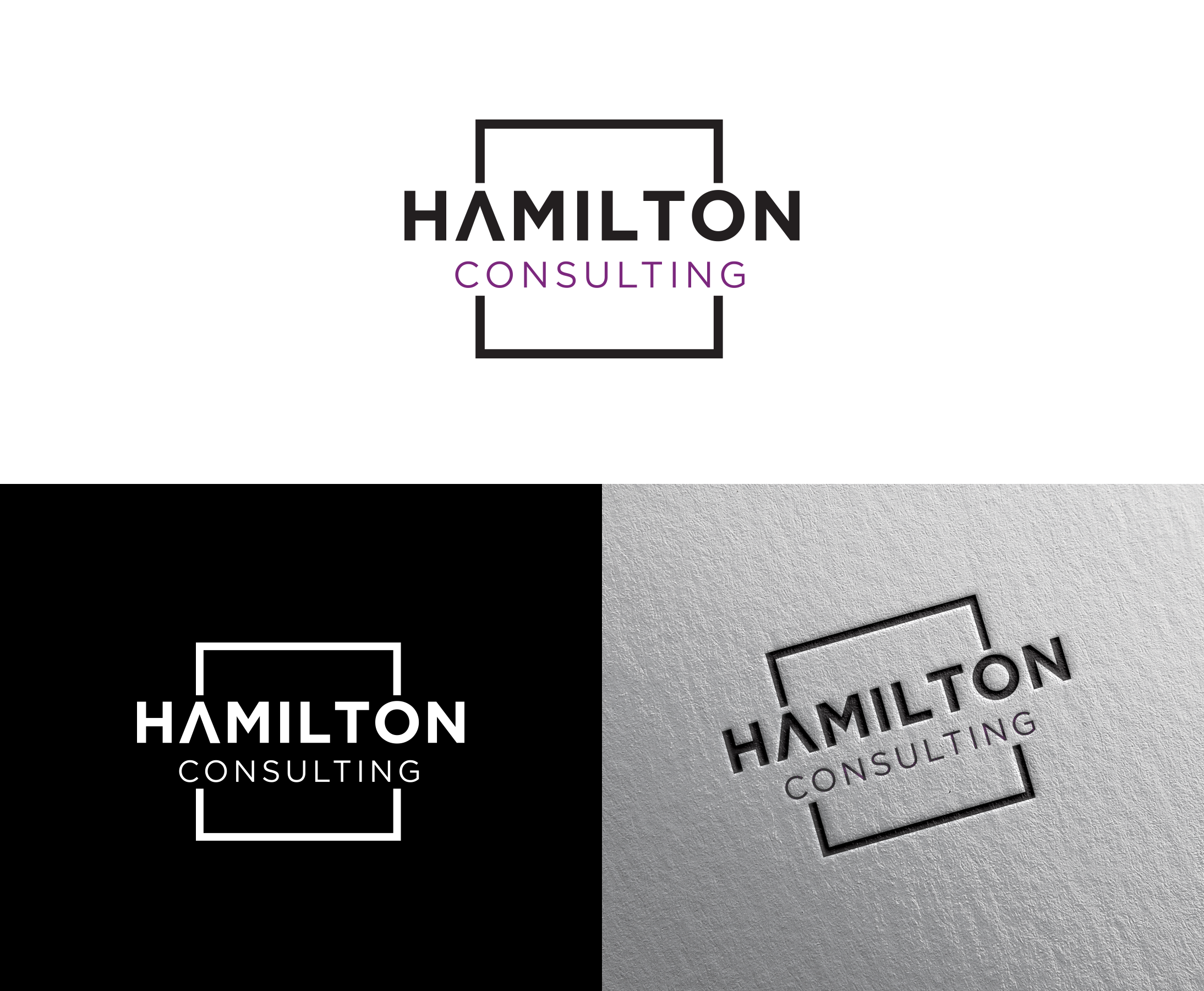 Diseño de Logo por ZinKo para Hamilton Consulting | Diseño #26595998