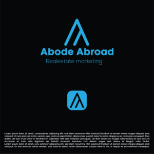 Abode Abroad  | Logo Design by Walker Designer 2