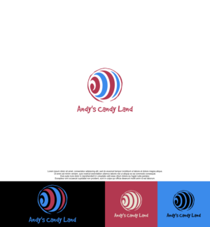 Andy's Candy Land | Logo Design by siti MWDesign