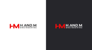 H AND M ENGINEERING | Logo Design by jaime.sp