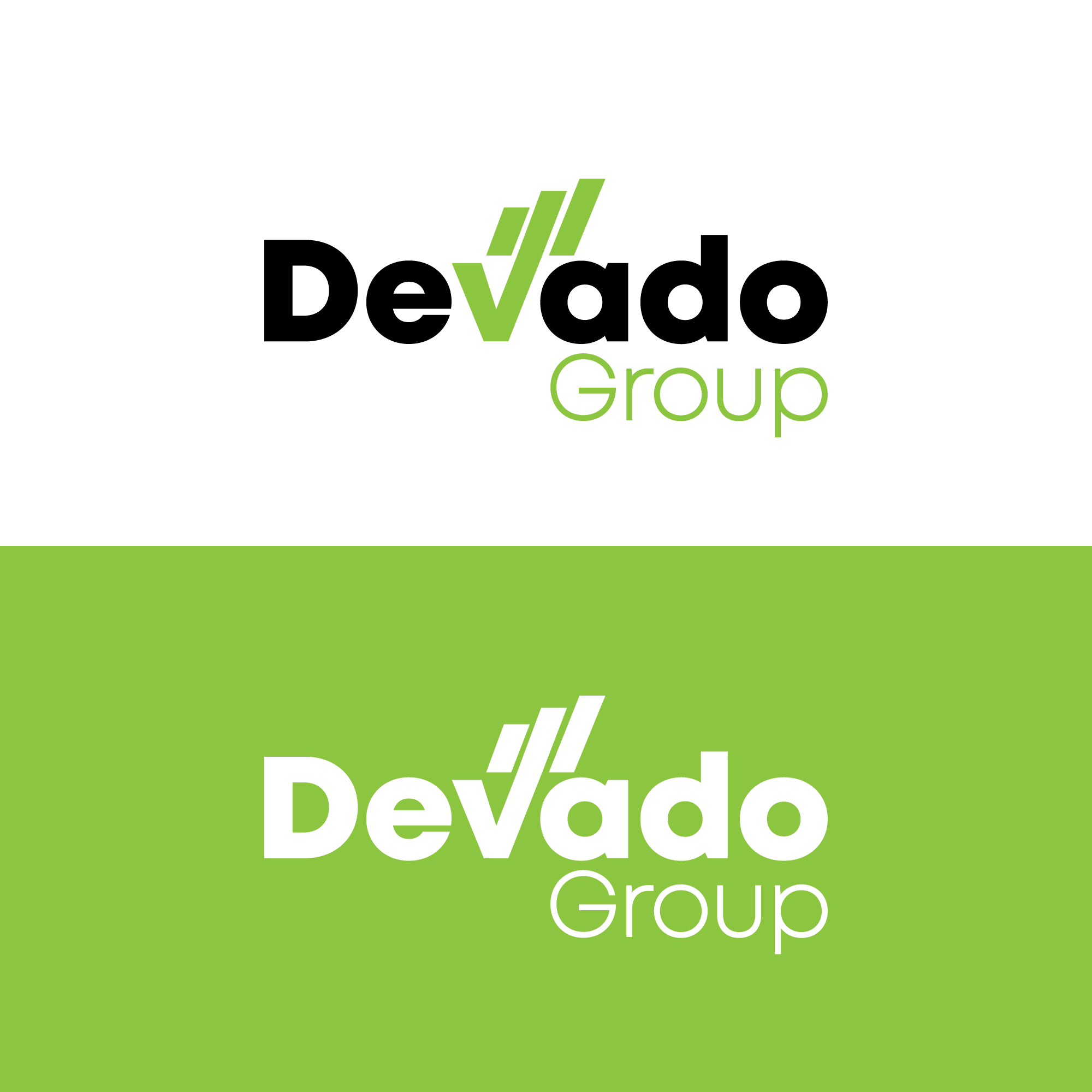 Logo Design by Zak deZign for Devado Group | Design #26592132