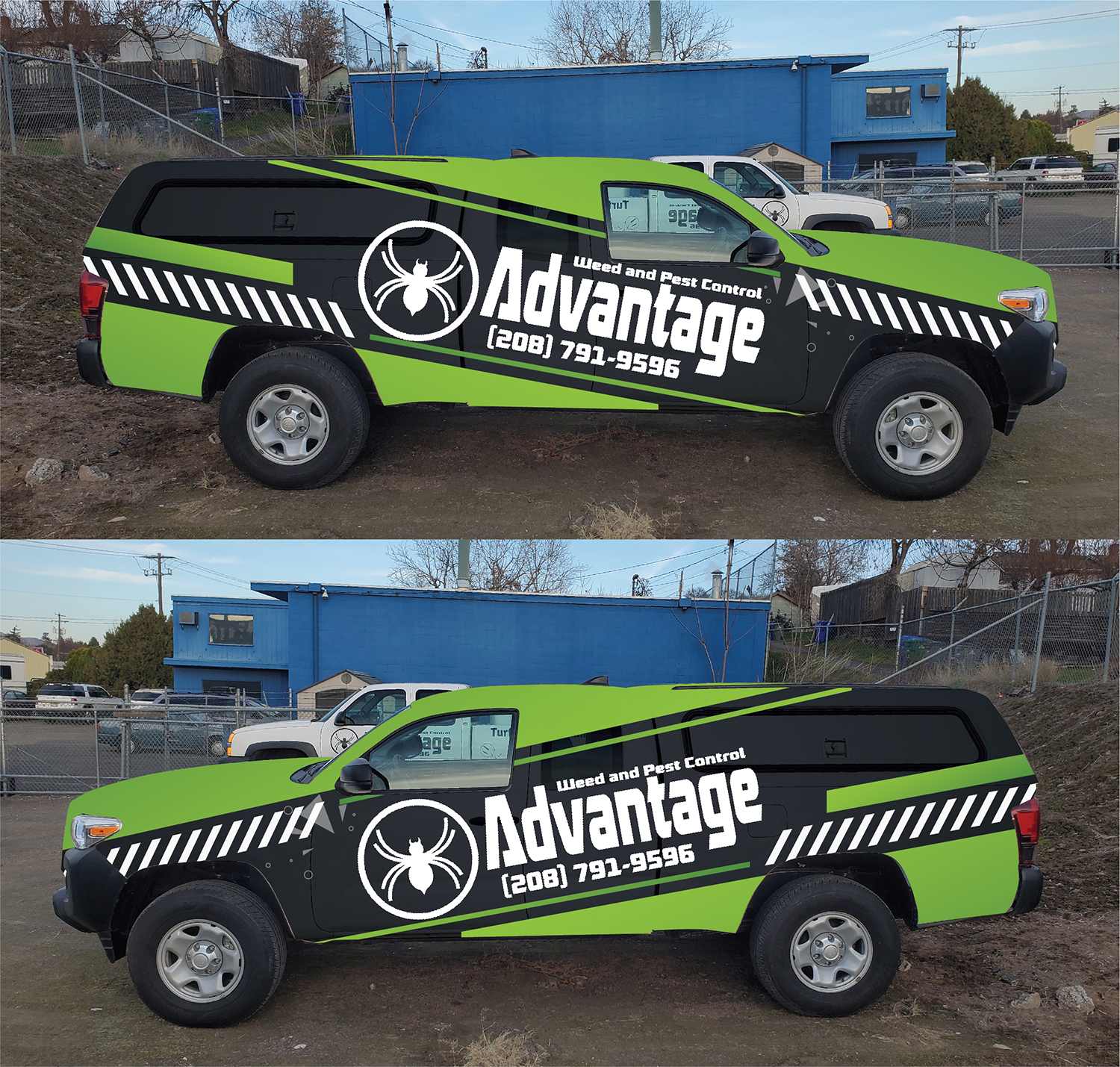 Car Wrap Design by Deziners Zone for Advantage Weed and Pest Control | Design #26595434