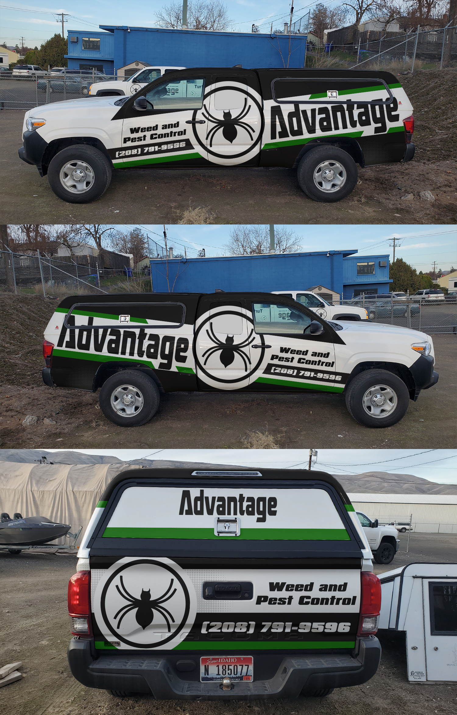 Car Wrap Design by dedenambrol for Advantage Weed and Pest Control | Design #26608357