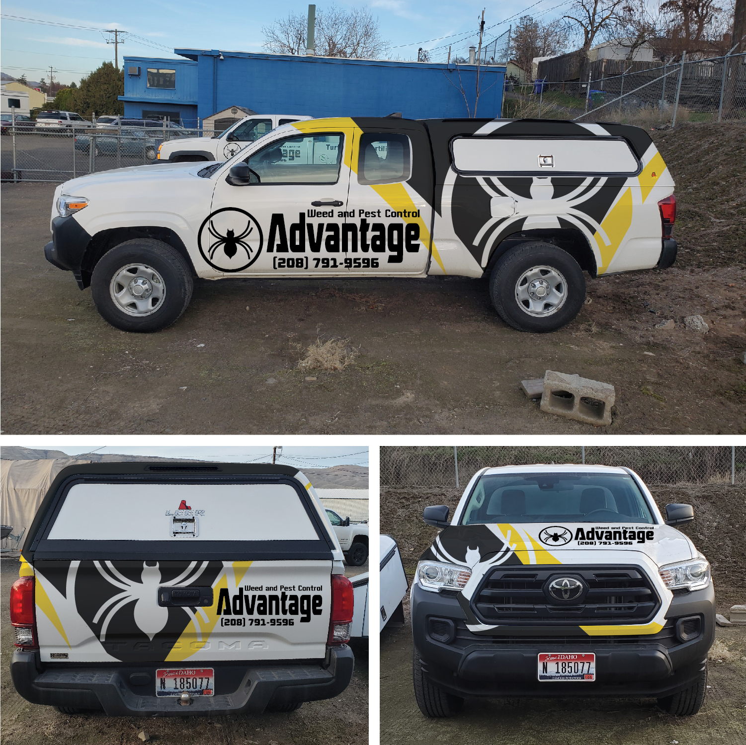Car Wrap Design by Maxo-Biz for Advantage Weed and Pest Control | Design #26621196