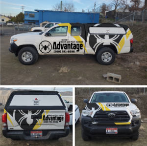 Car Wrap Design by Maxo-Biz for Advantage Weed and Pest Control | Design: #26621196