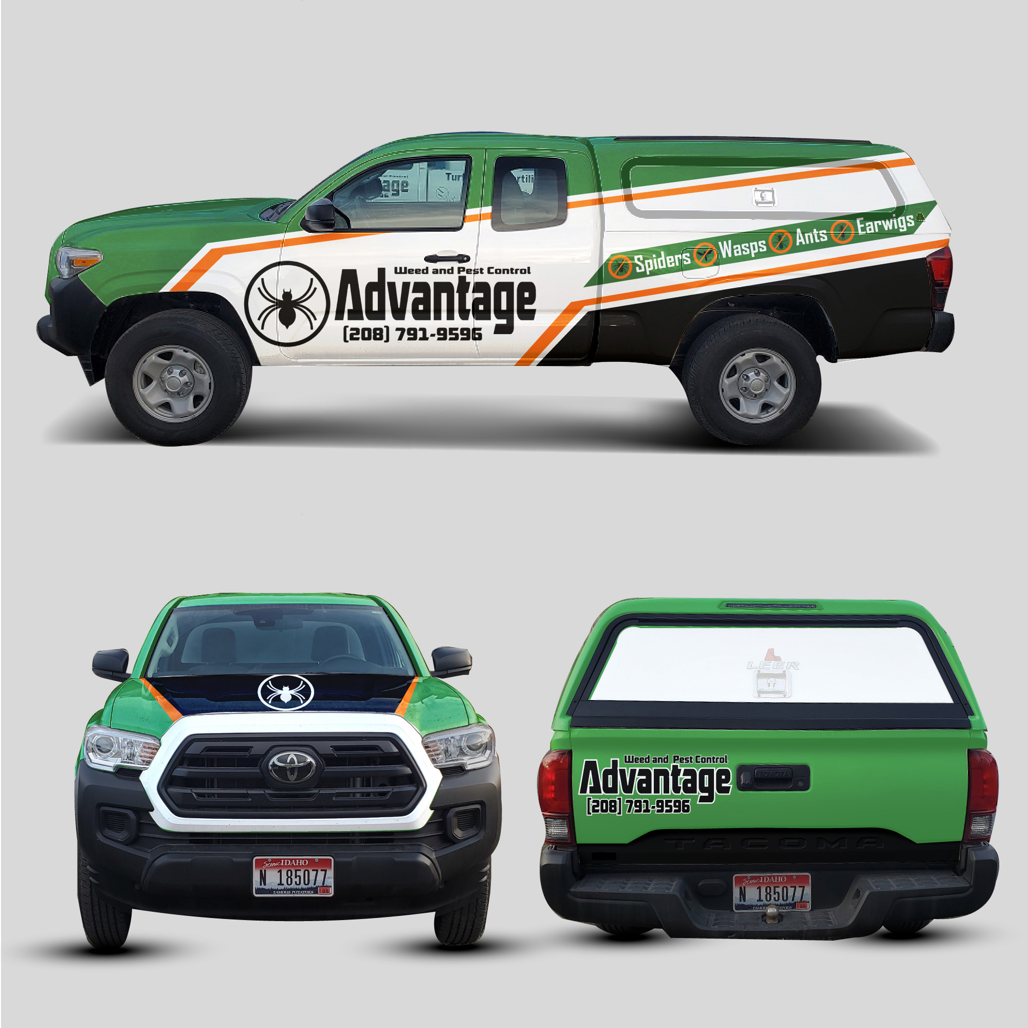 Car Wrap Design by JS_Design for Advantage Weed and Pest Control | Design: #26630341