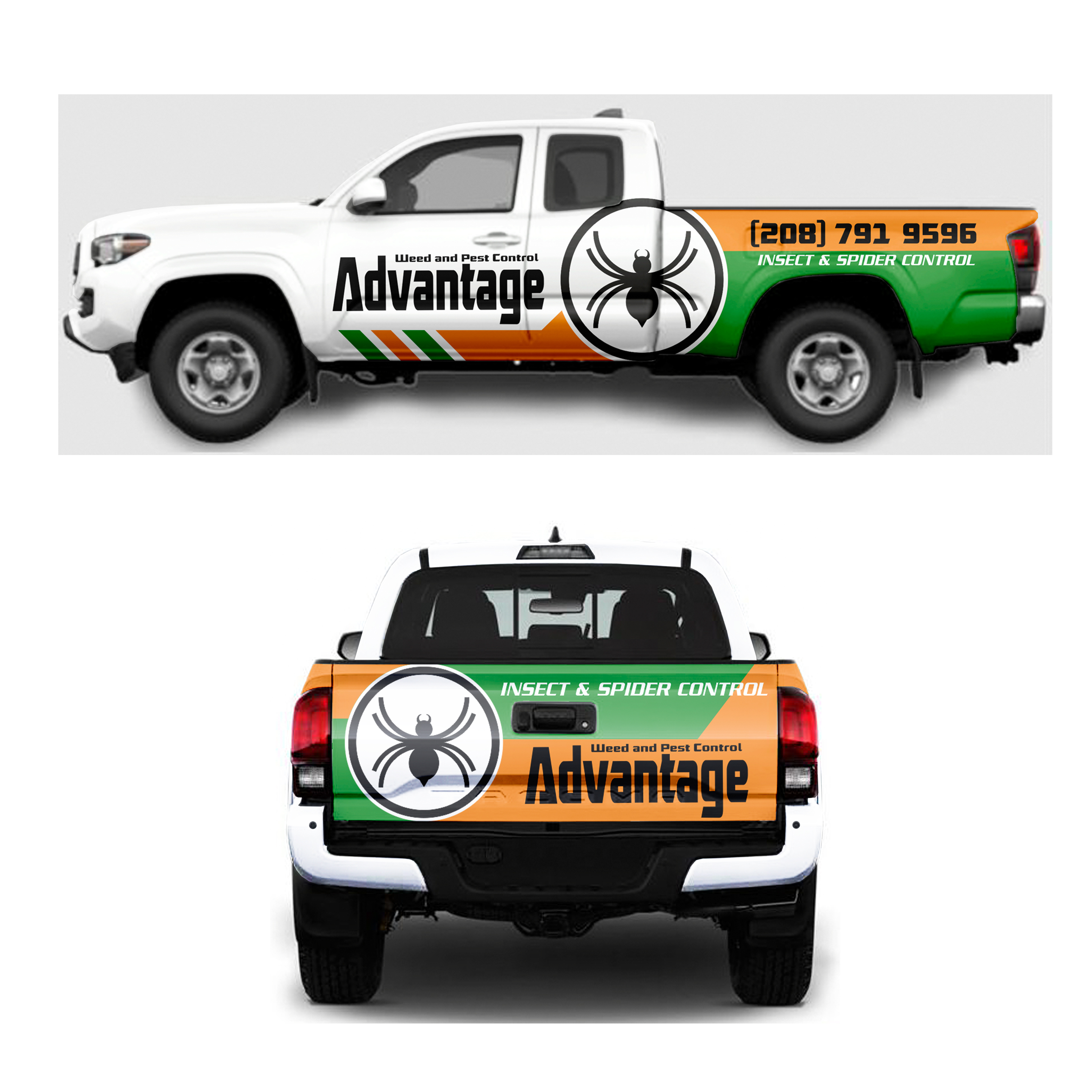 Car Wrap Design by MAKE ME THE WINNER for Advantage Weed and Pest Control | Design #26635139