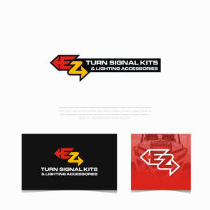 EZ Turn Signal Kits & Lighting Accessories - please note that it is not "EZ Turn" signal kits, but "EZ" Turn Signal Kits. | Diseño de Logo por CKS d e s i g n