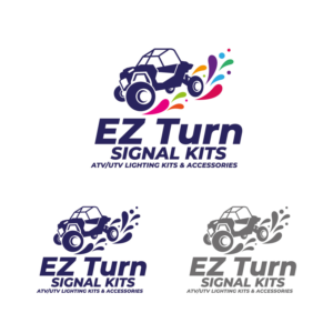 EZ Turn Signal Kits & Lighting Accessories - please note that it is not "EZ Turn" signal kits, but "EZ" Turn Signal Kits. | Logo Design by Graphic Bricks