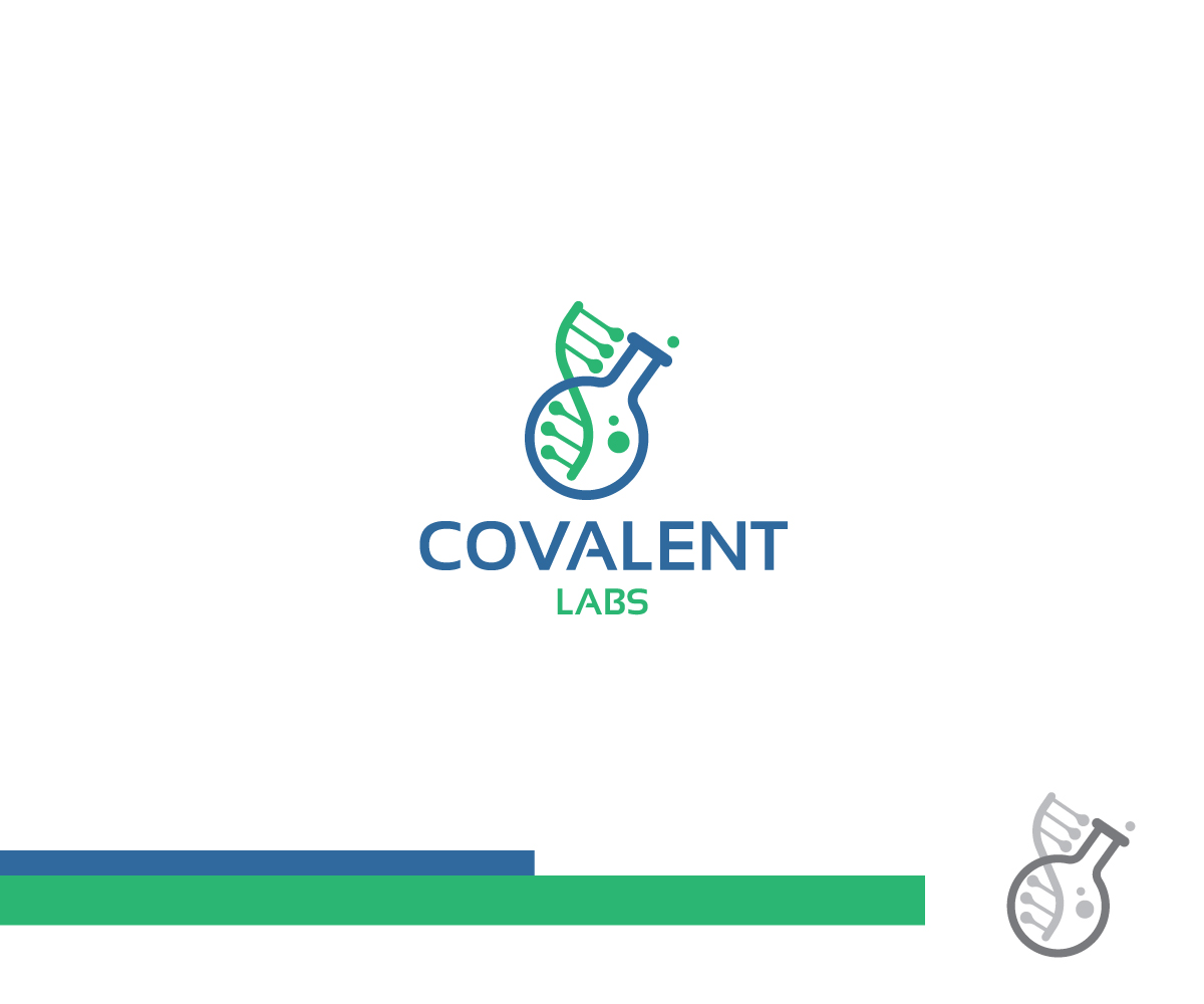 Logo-Design von Fat Bat Man für Covalent Laboratories LLC | Design #26595088