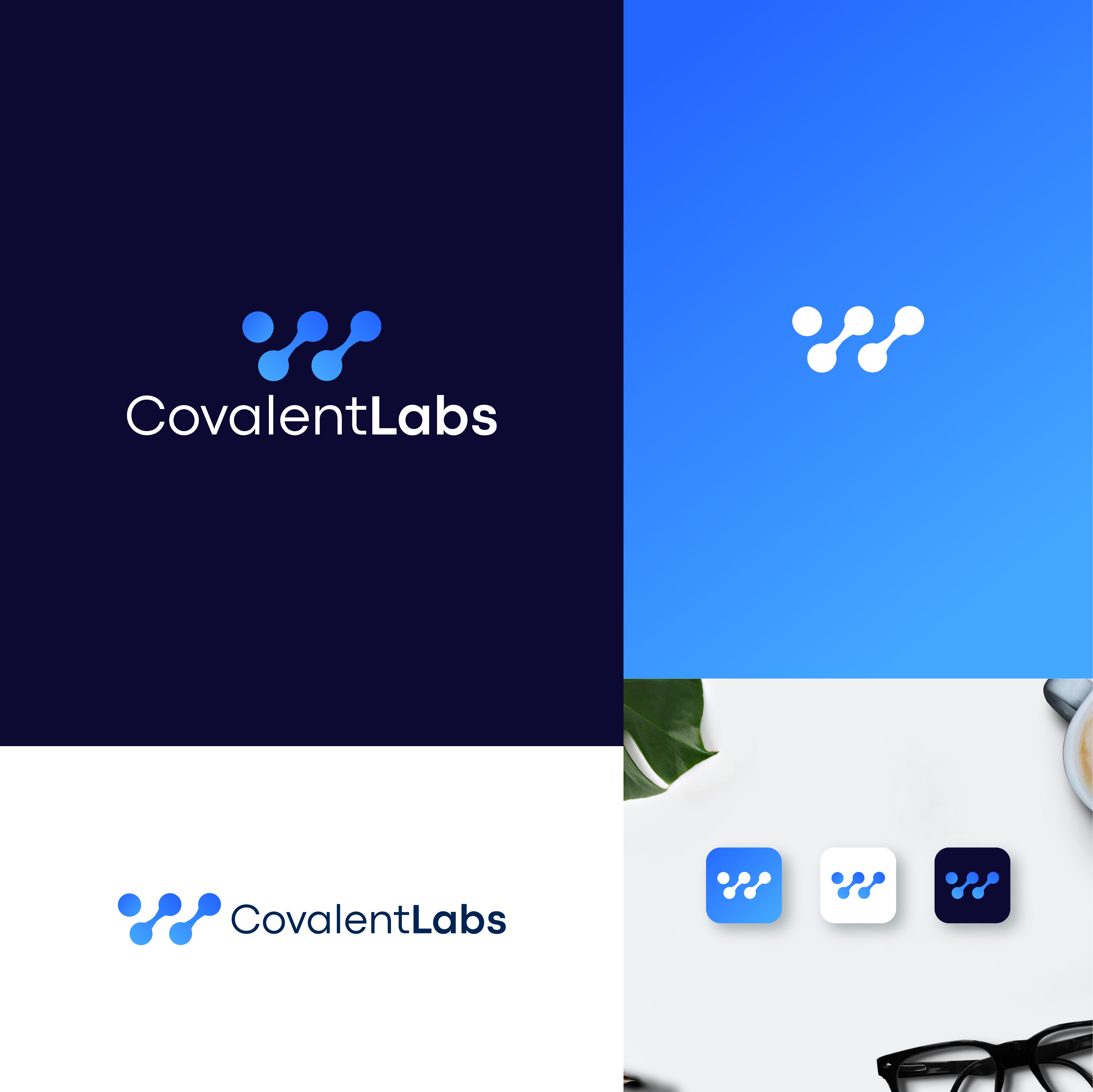 Logo-Design von JBalloon Design für Covalent Laboratories LLC | Design #26612434