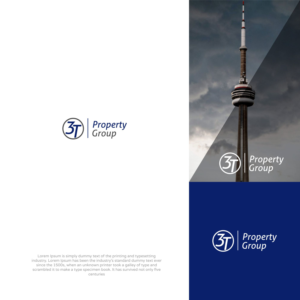 3T Property Group | Logo Design by MX LogoArt