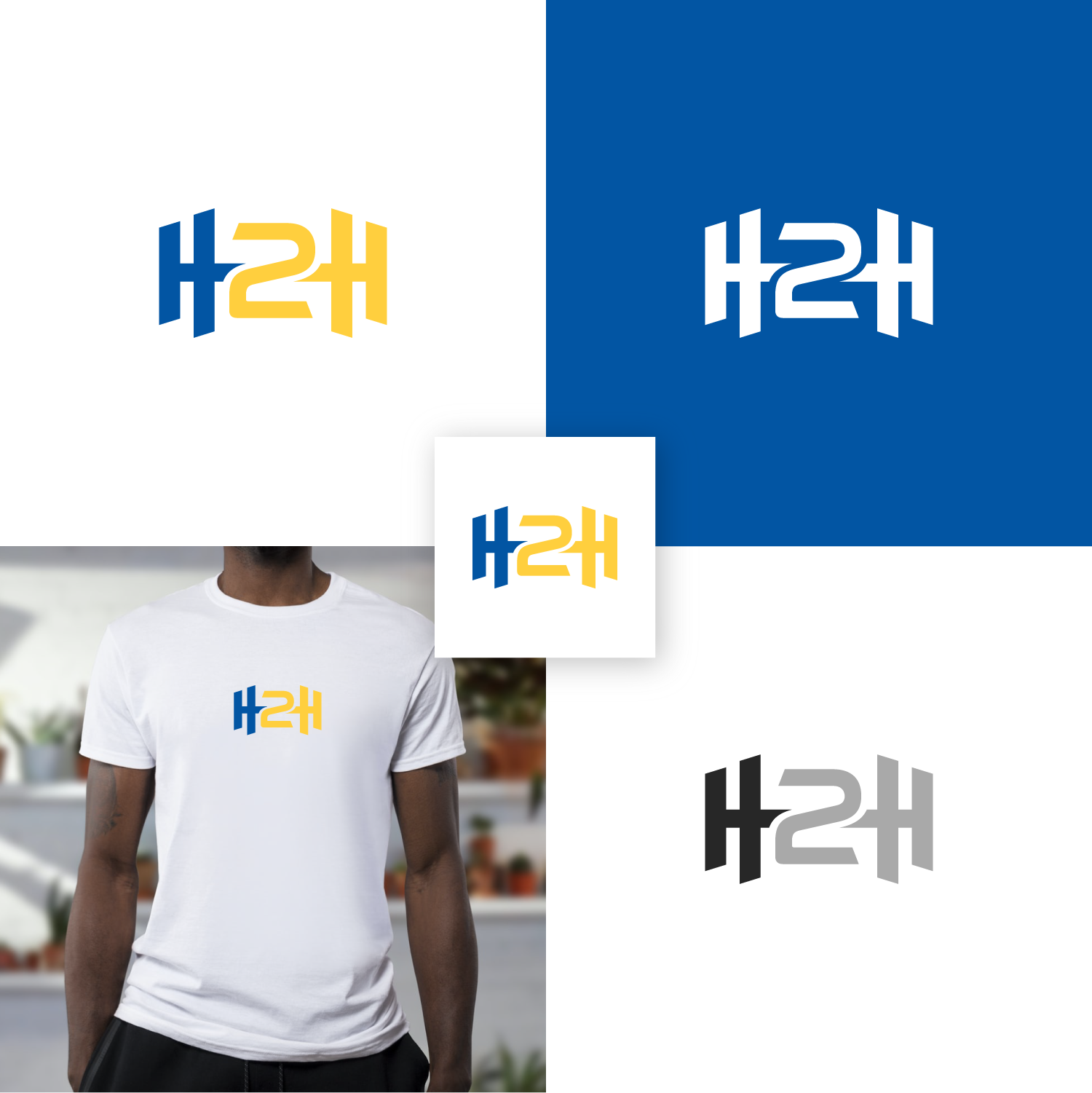 Logo Design by Ahmed @li for HH2 GmbH | Design #26597373
