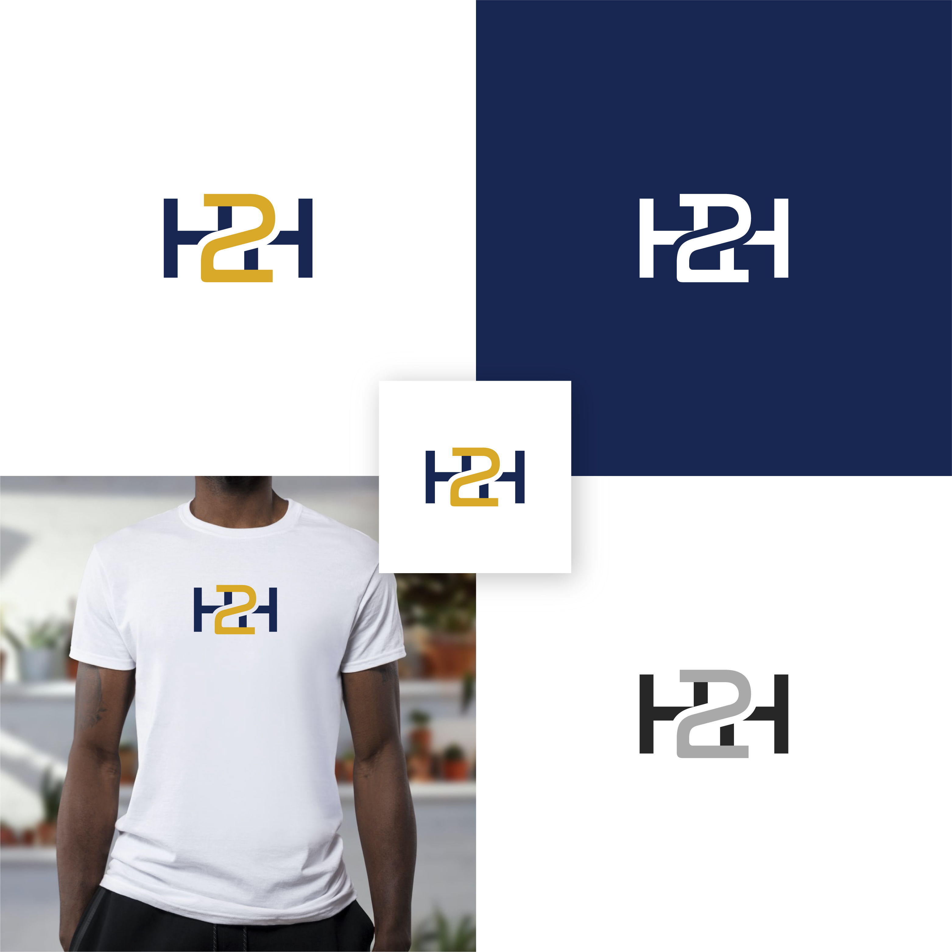 Logo Design by Ahmed @li for HH2 GmbH | Design #26603319