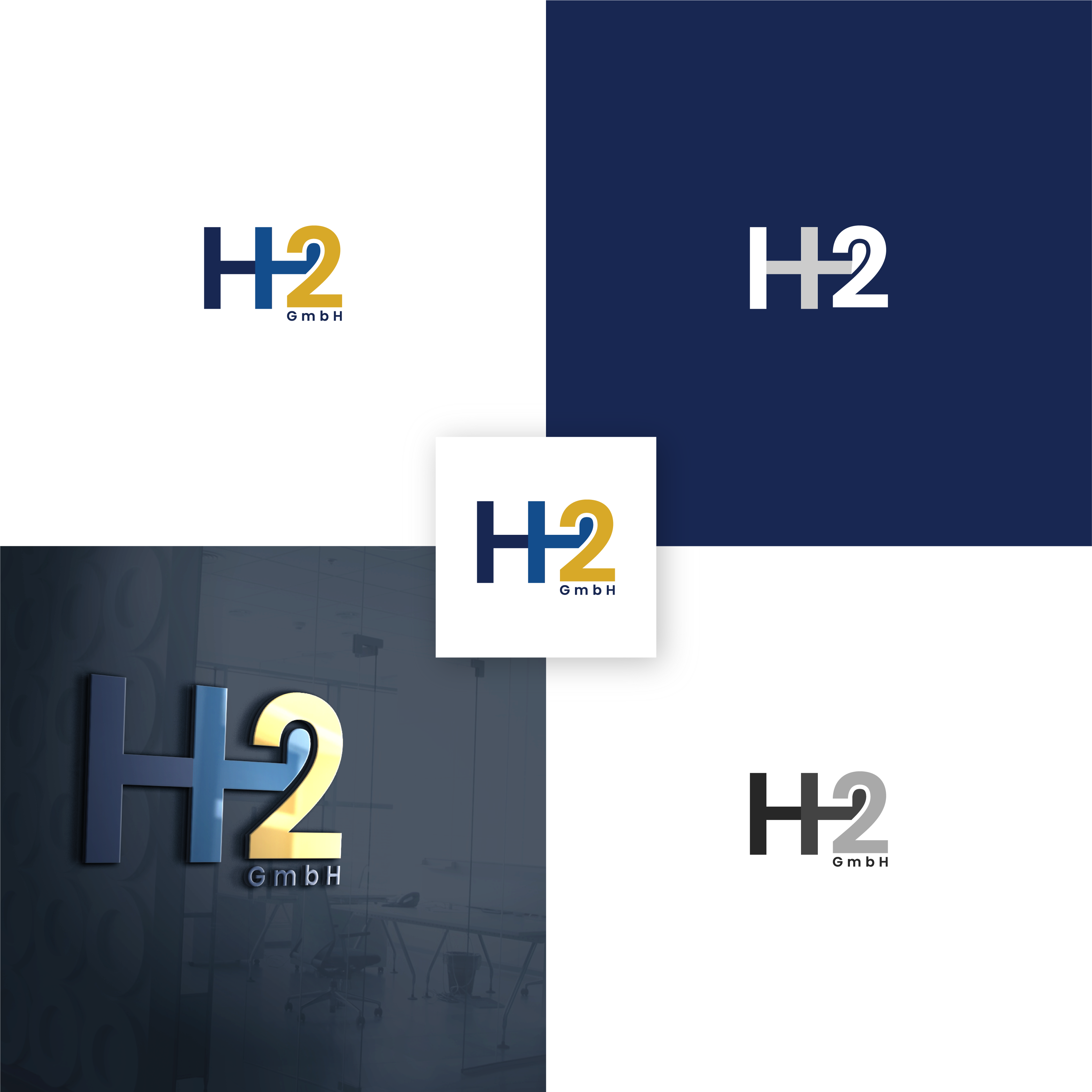 Logo-Design von Ahmed @li für HH2 GmbH | Design #26608603
