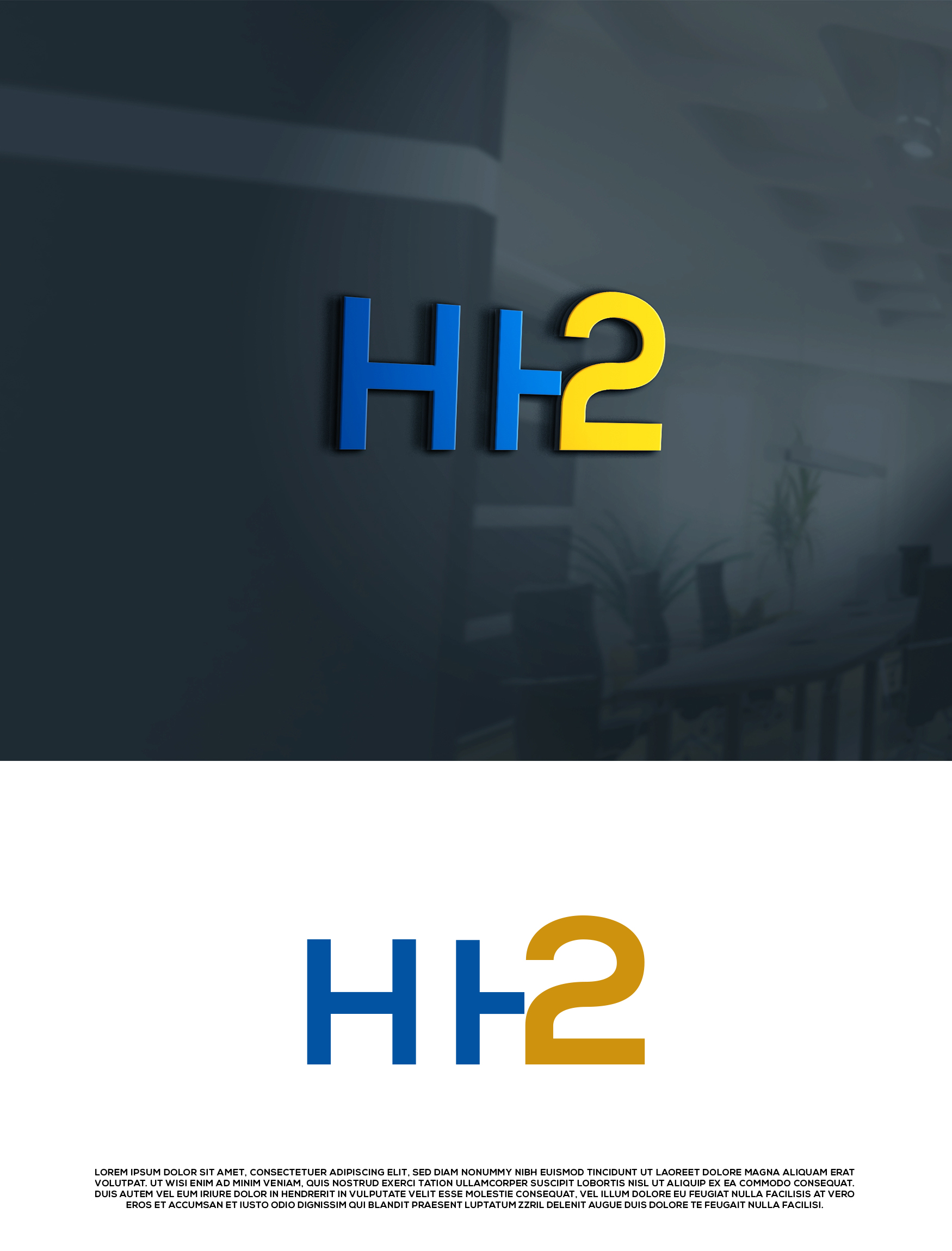 Logo-Design von Amelia 25 für HH2 GmbH | Design #26609907